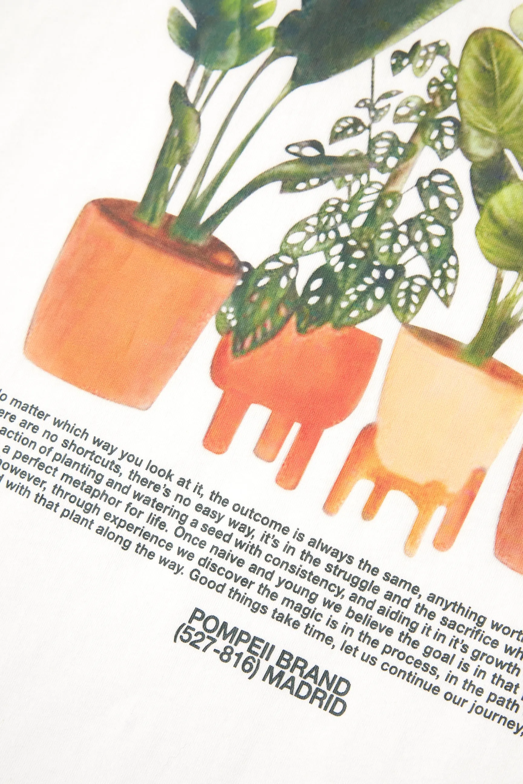 GOOD THINGS WHITE TEE sold by Pompeii product image thumbnail 5