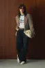ELAN LEATHER ECRU JEANS WO sold by Pompeii
