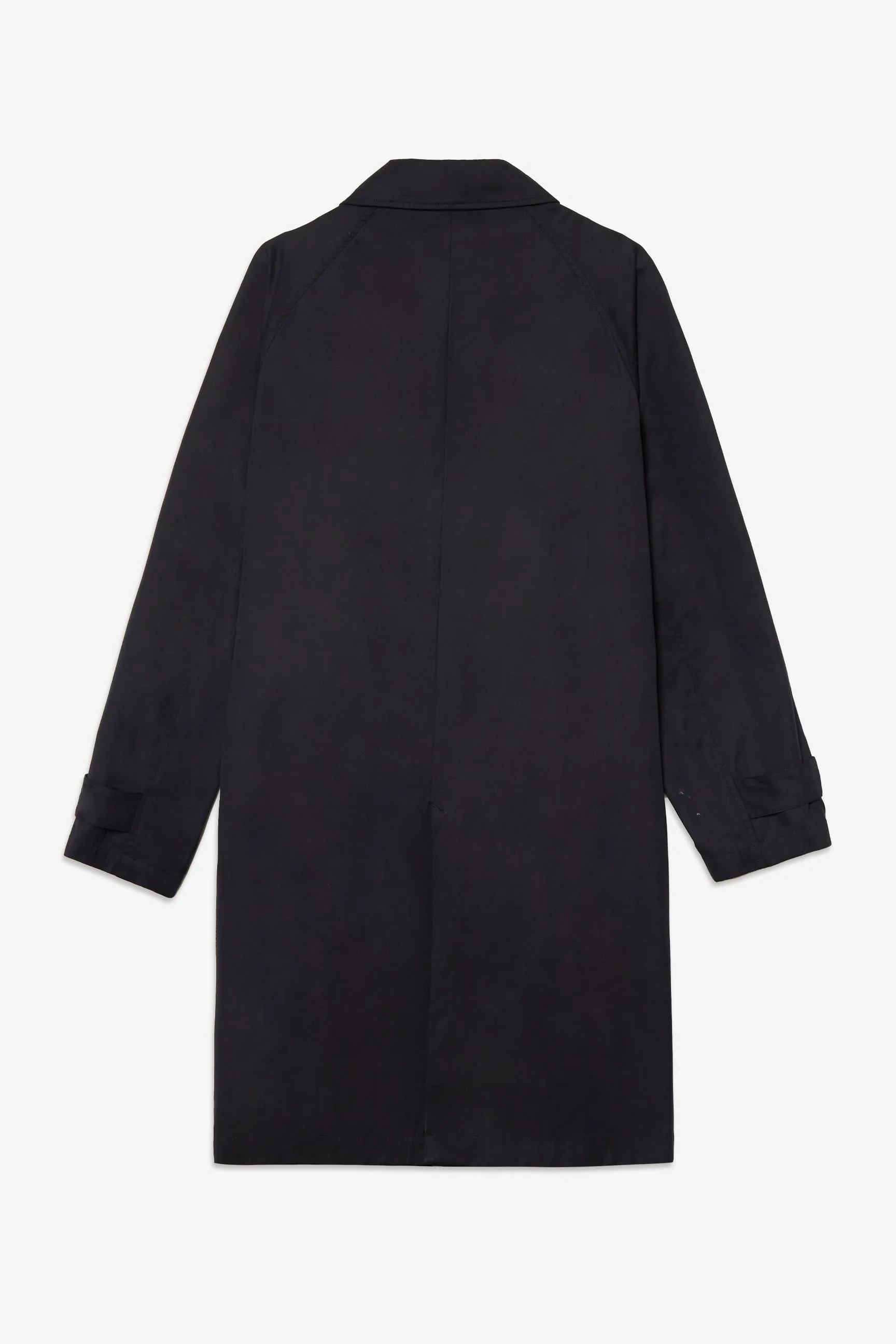 NAVY COTTON MAC COAT sold by Pompeii product image thumbnail 3