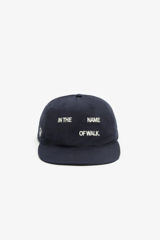 WALK NAVY TWILL CAP sold by Pompeii