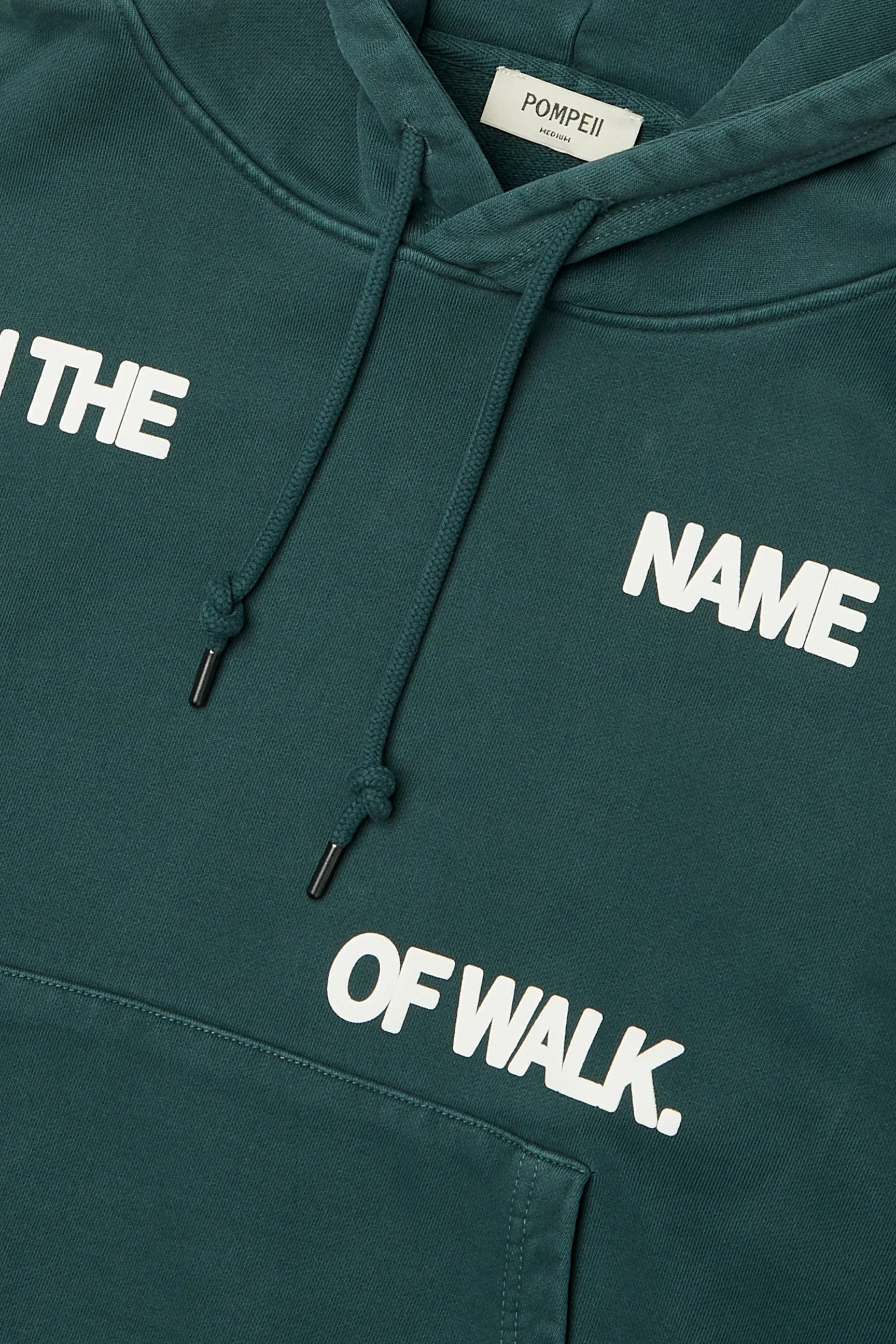 WALK EMERALD BOXY HOODIE sold by Pompeii product image thumbnail 2