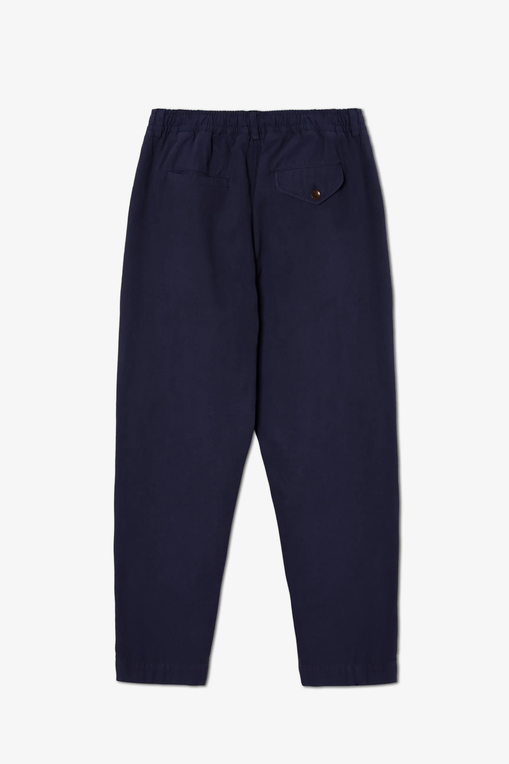 NAVY CANVAS LOOSE TROUSER sold by Pompeii product image thumbnail 3