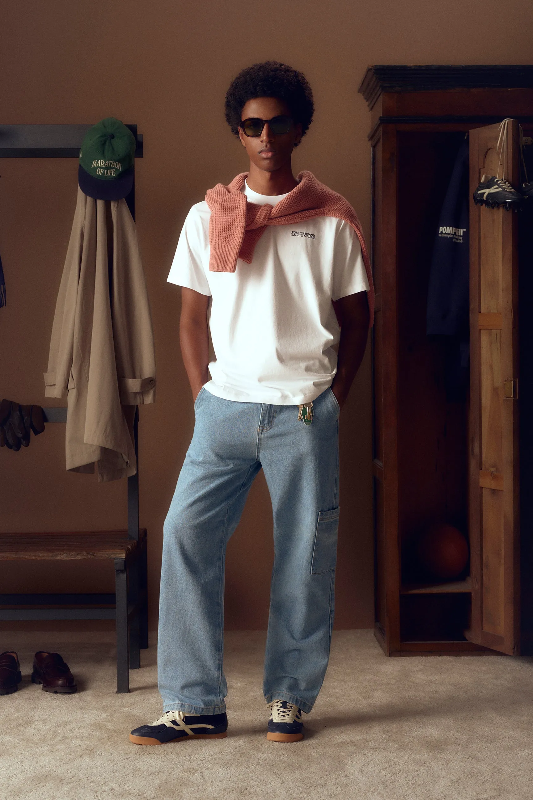 KITE LEATHER NAVY ECRU sold by Pompeii product image thumbnail 2