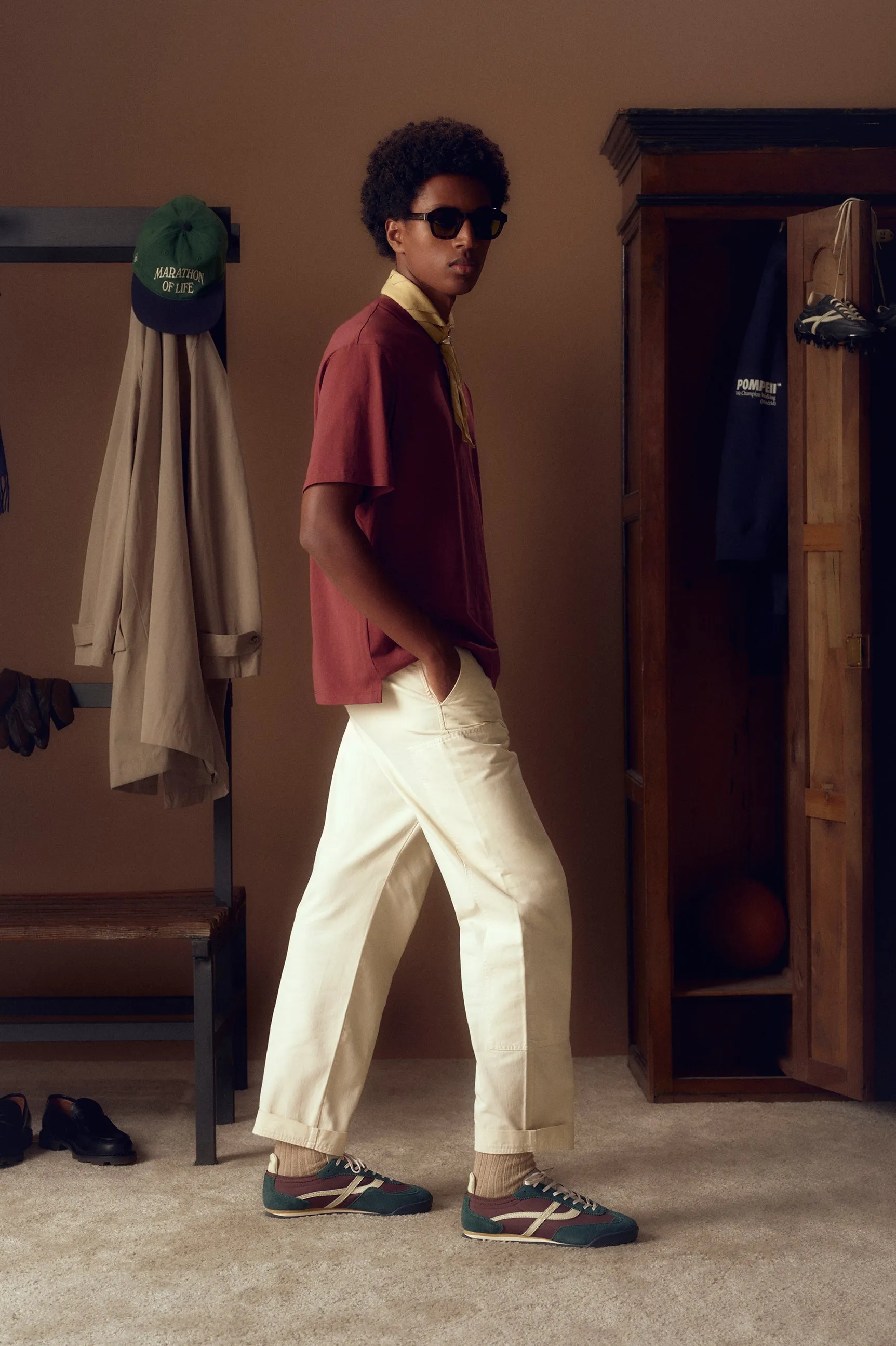 KITE SUEDE GREEN BROWN sold by Pompeii product image thumbnail 2