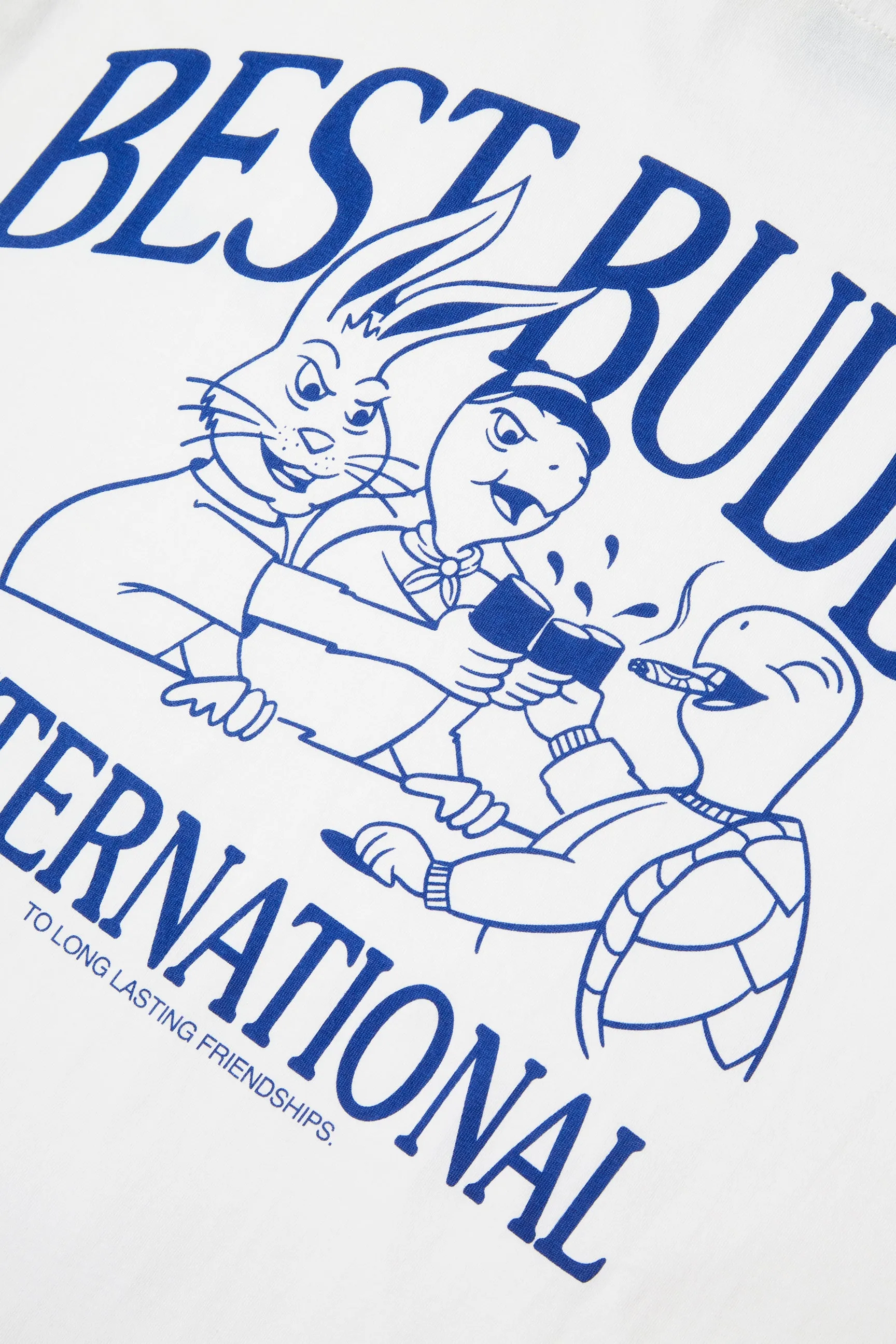 BEST BUDDIES WHITE TEE sold by Pompeii product image thumbnail 5