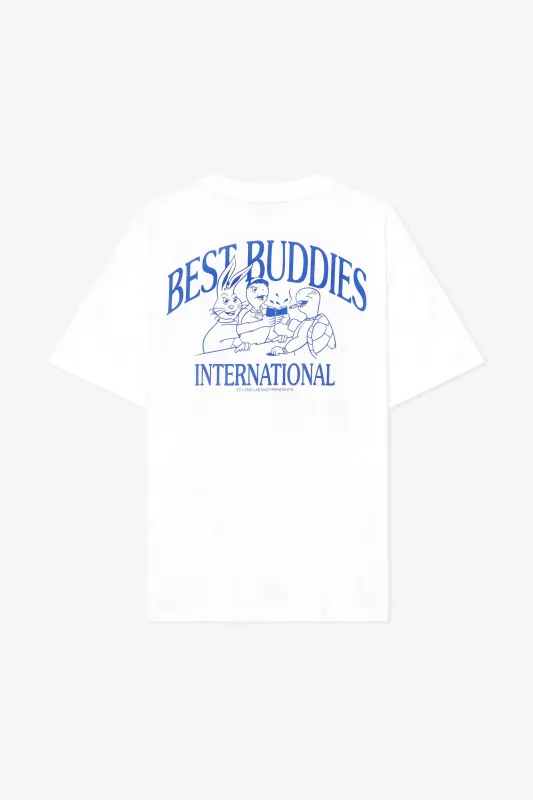 BEST BUDDIES WHITE TEE sold by Pompeii