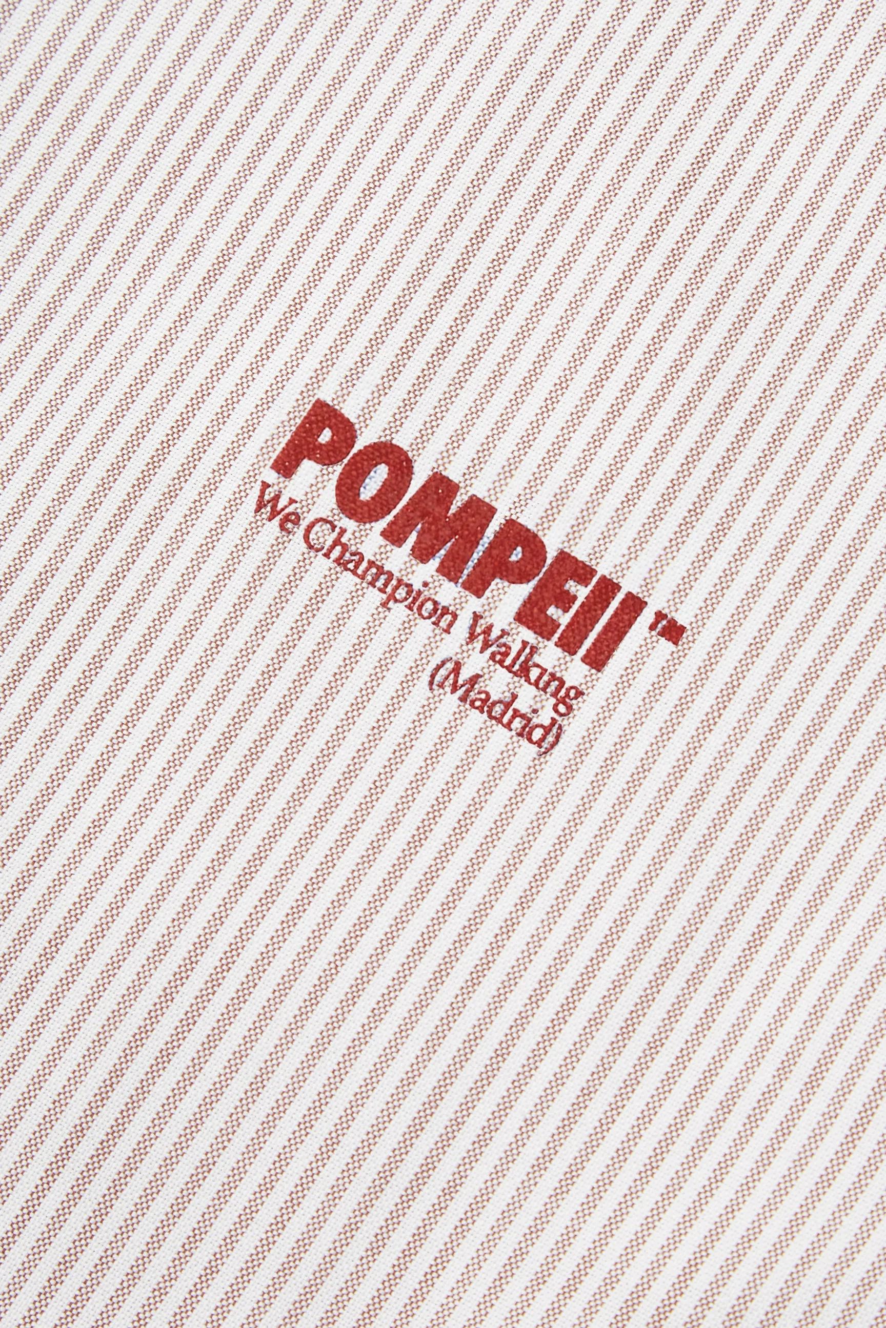 STRIPE WINE OXFORD SHIRT sold by Pompeii product image thumbnail 2