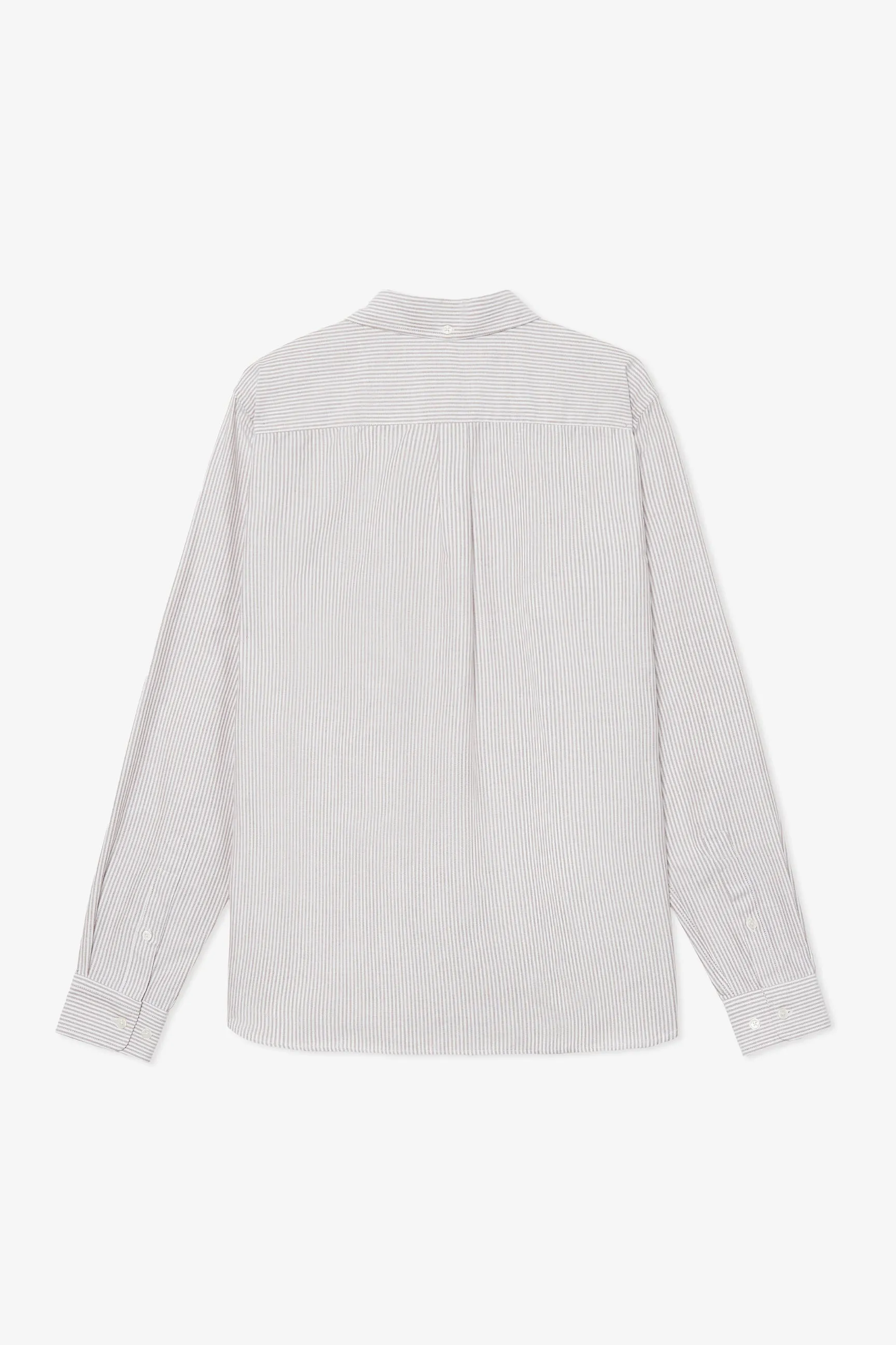 STRIPE WINE OXFORD SHIRT sold by Pompeii product image thumbnail 3