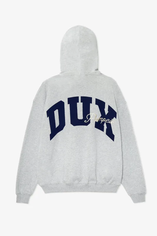 DUX GREY MÉLANGE HOODIE sold by Pompeii