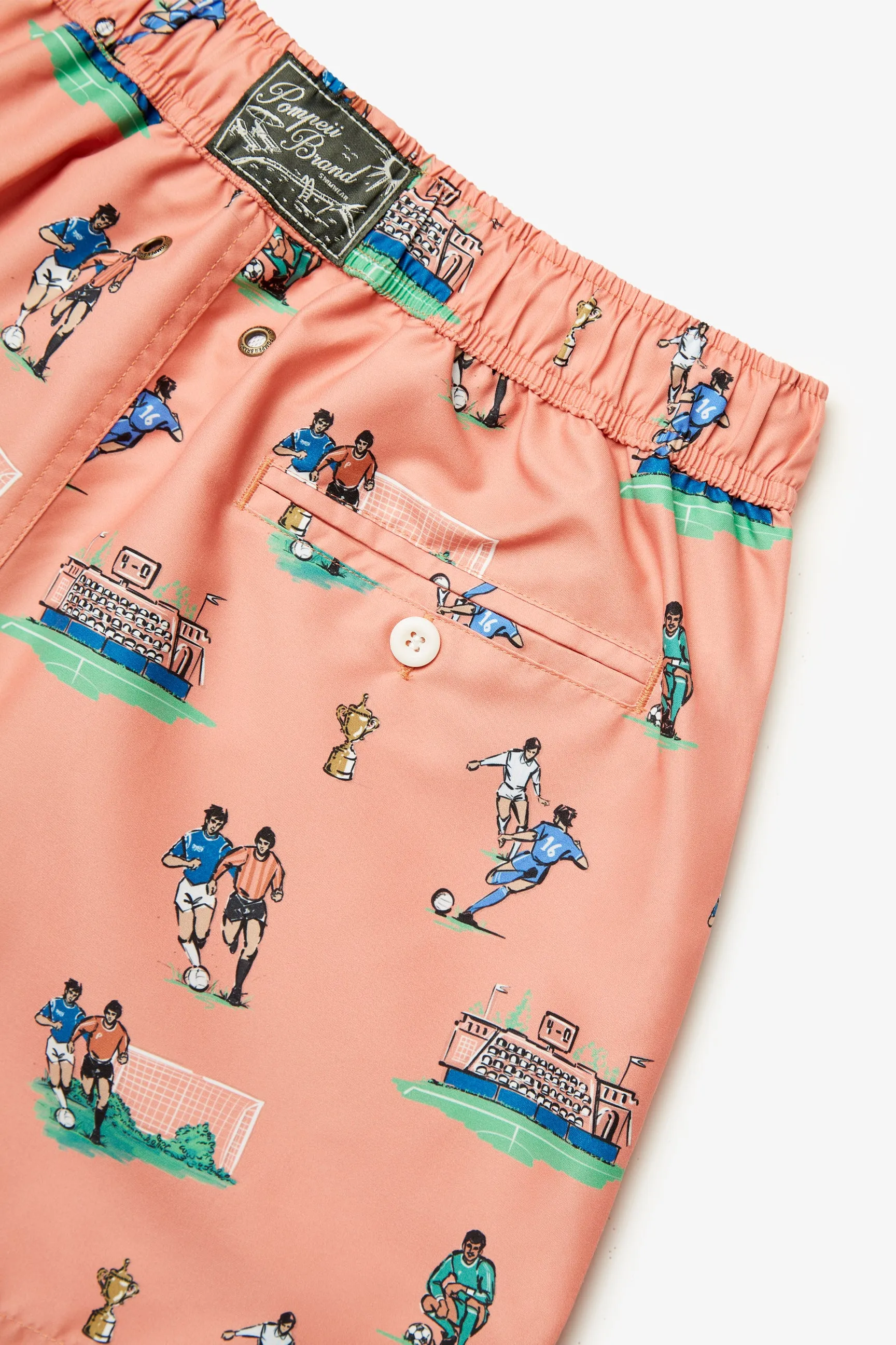 FOOTBALL SWIM TRUNKS sold by Pompeii product image thumbnail 3