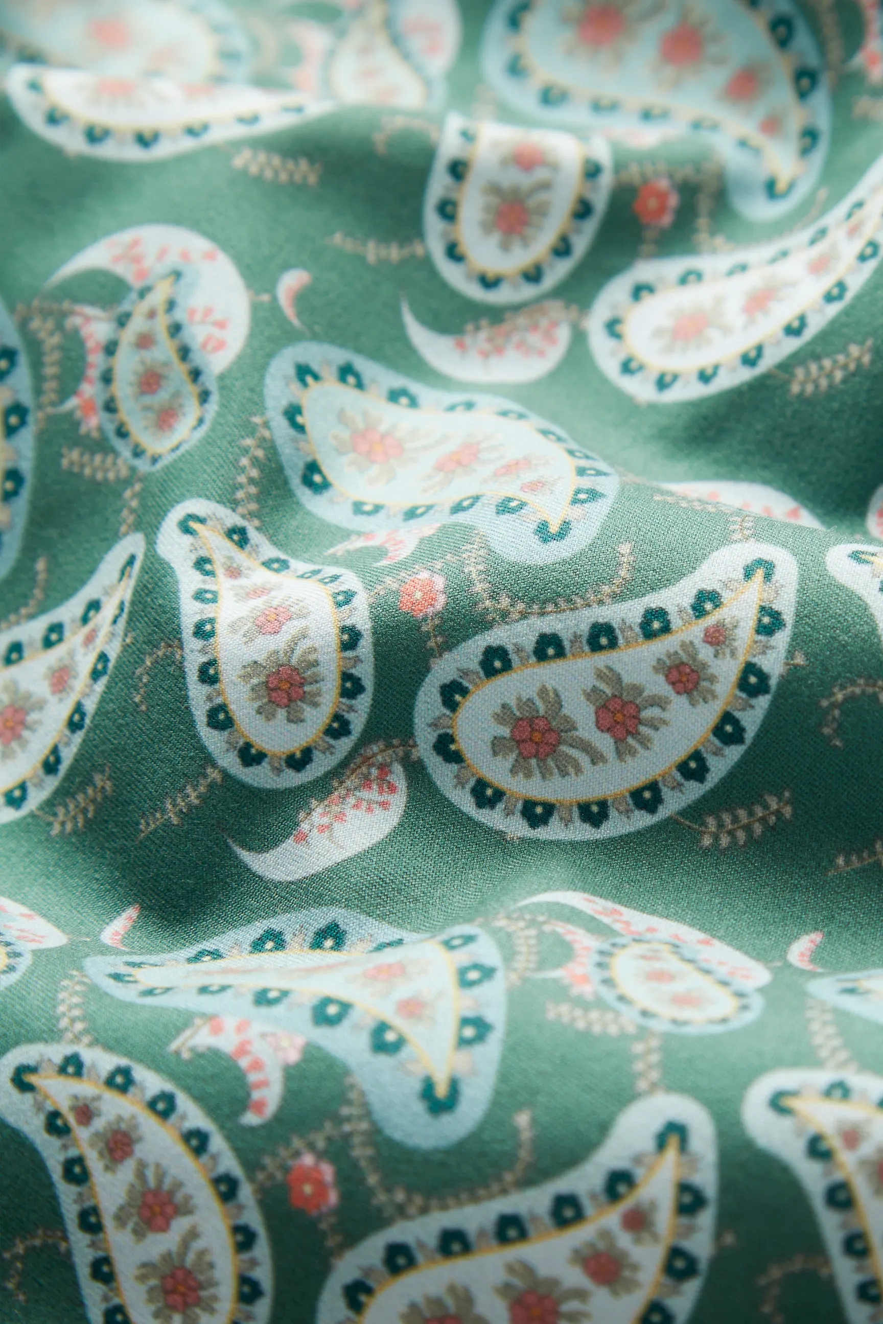 KHAKI BIG PAISLEY SWIM TRUNKS sold by Pompeii product image thumbnail 4