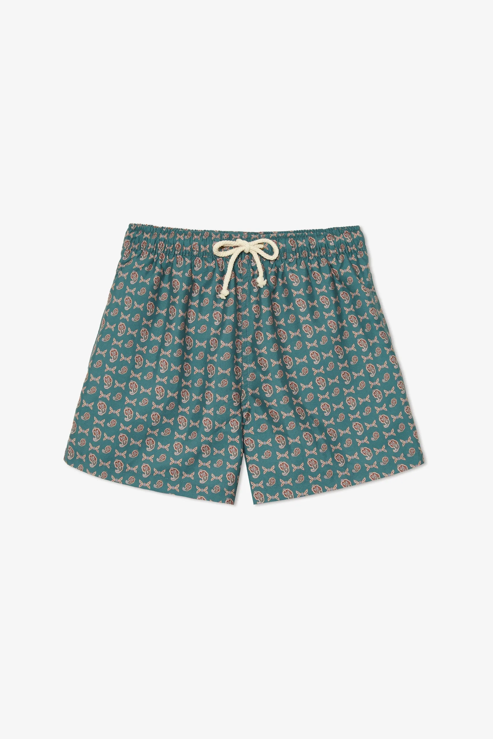 PINE MICRO PAISLEY SWIM TRUNKS sold by Pompeii