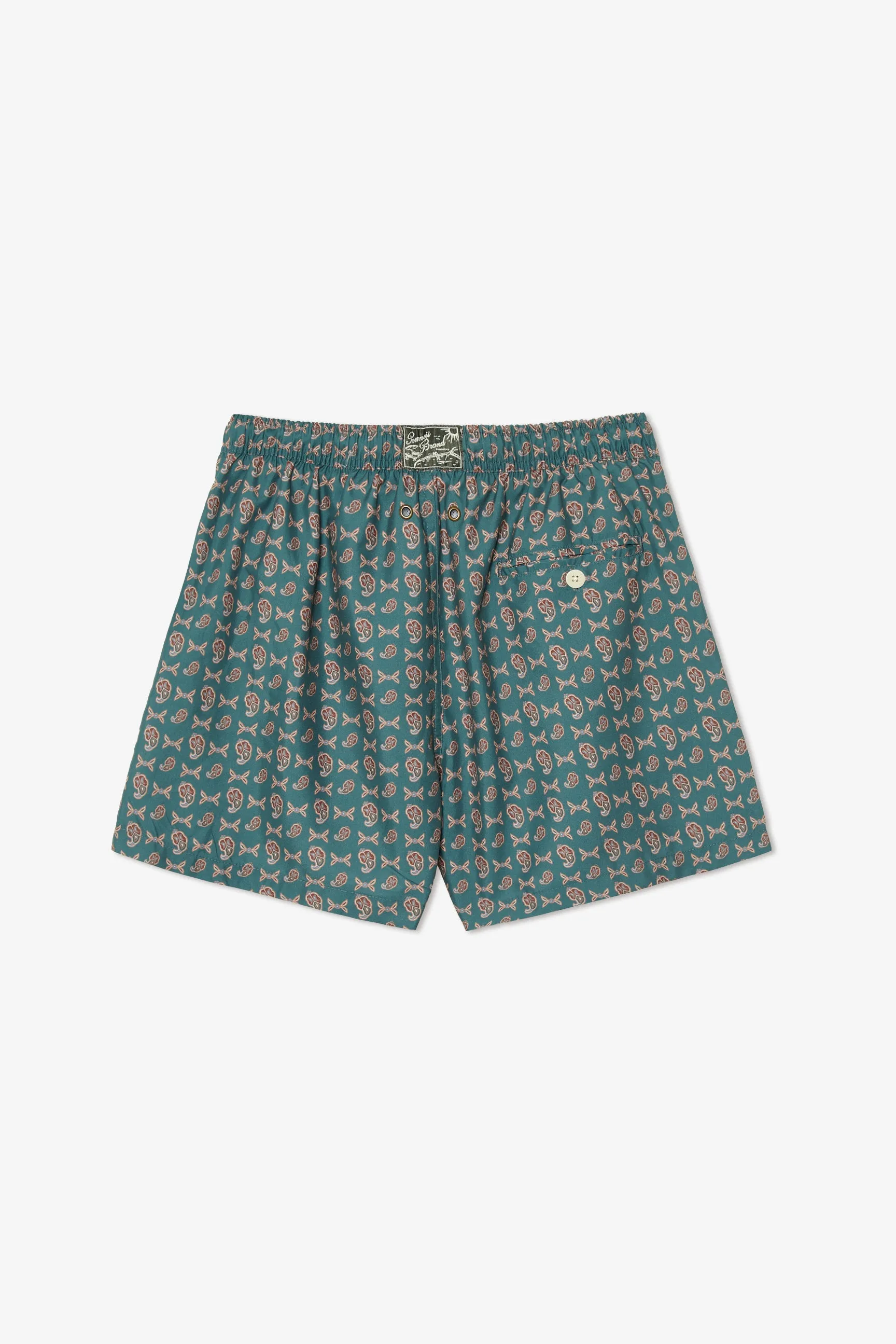 PINE MICRO PAISLEY SWIM TRUNKS sold by Pompeii product image thumbnail 2