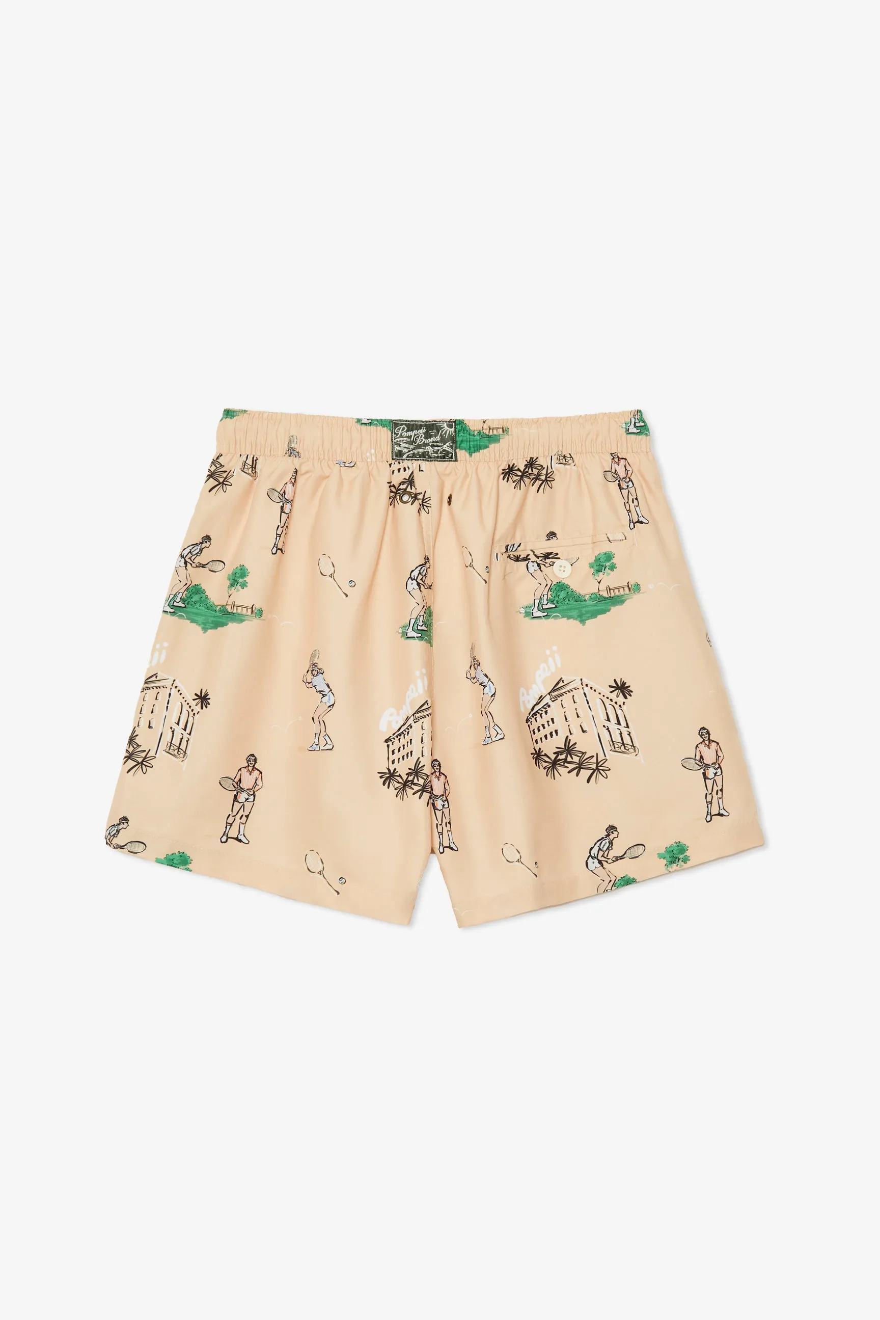 TENNIS SWIM TRUNKS sold by Pompeii product image thumbnail 2