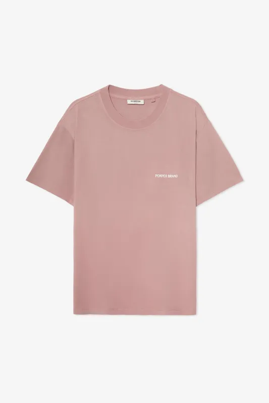 LOGO DARK PINK TEE sold by Pompeii