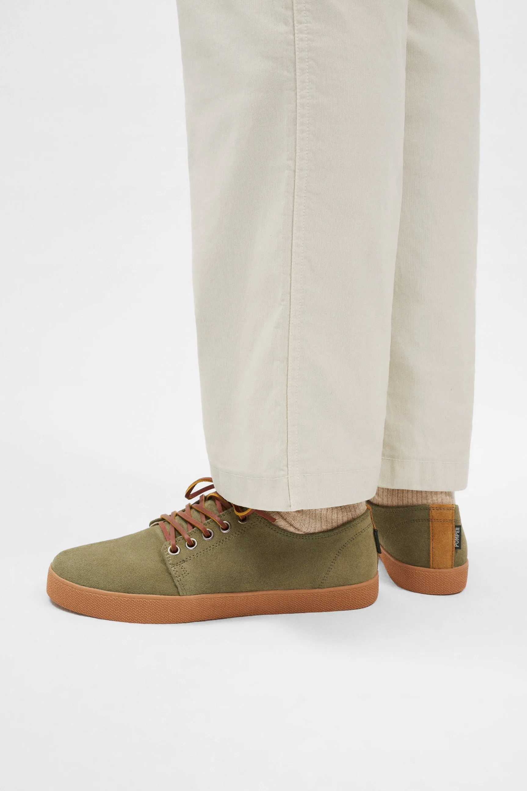 HIGBY SUEDE HYDRO KHAKI CARAMEL sold by Pompeii product image thumbnail 4