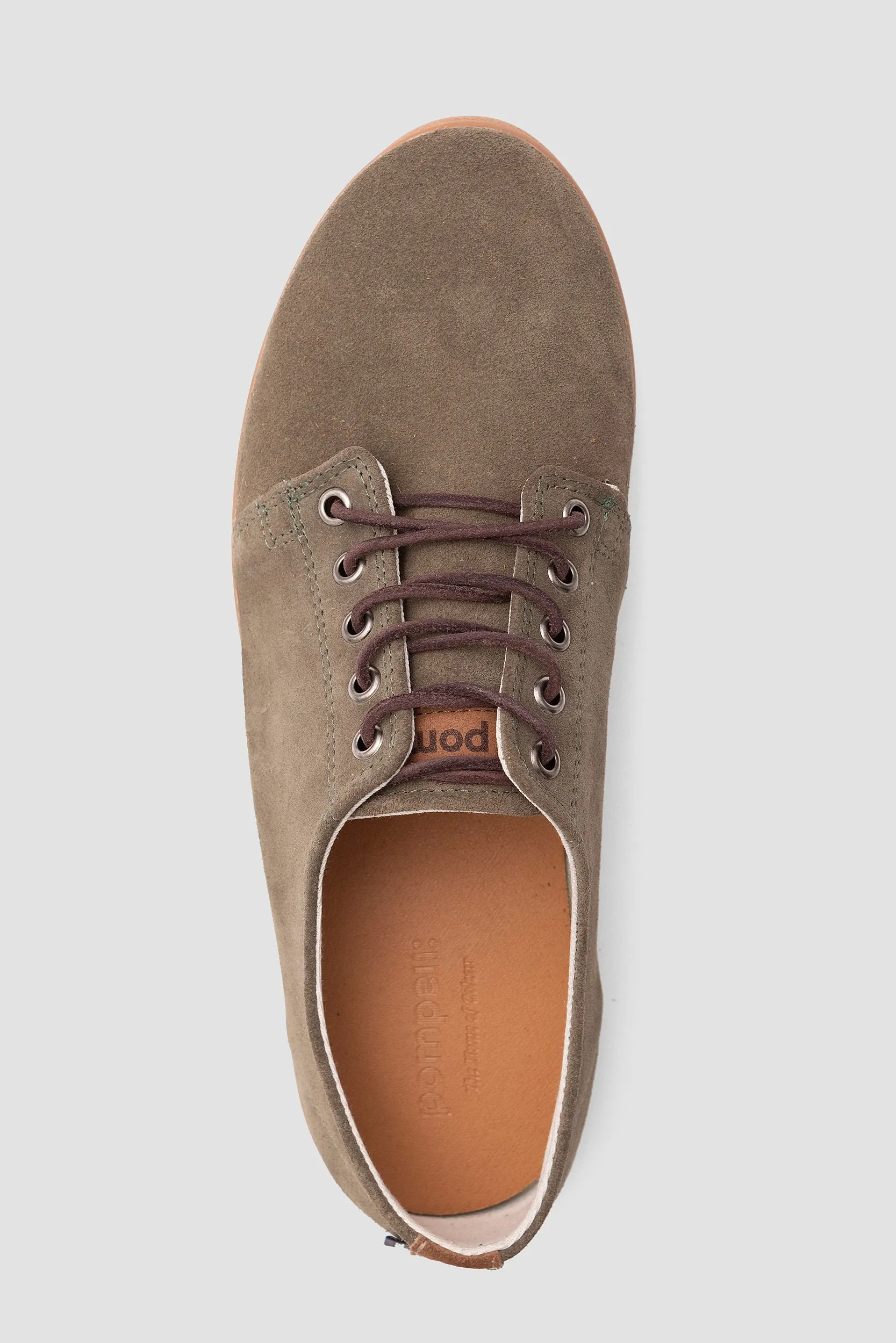 ROUND LEATHER LACE COFFEE sold by Pompeii product image thumbnail 3