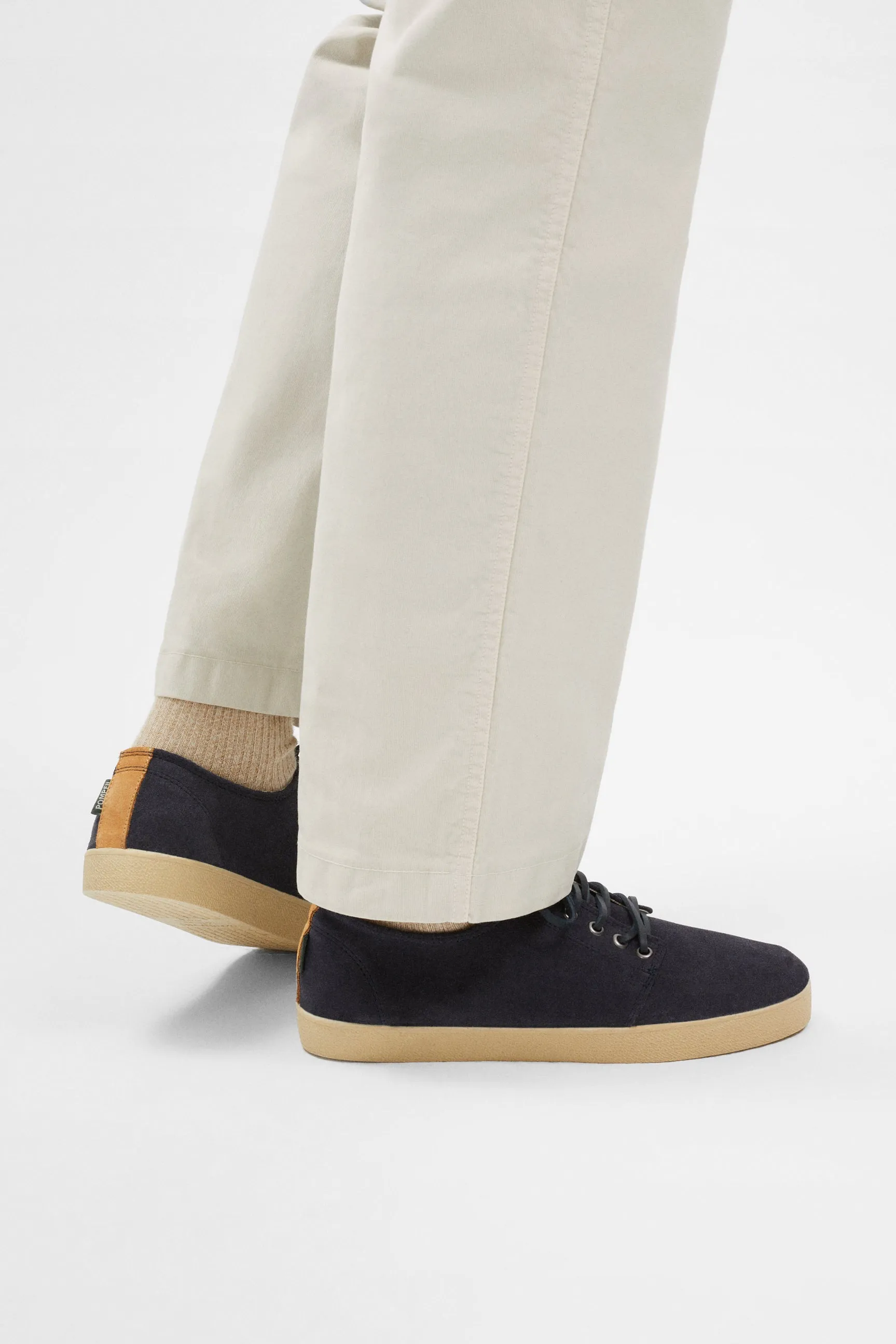 HIGBY SUEDE HYDRO NAVY YELLOW sold by Pompeii product image thumbnail 3