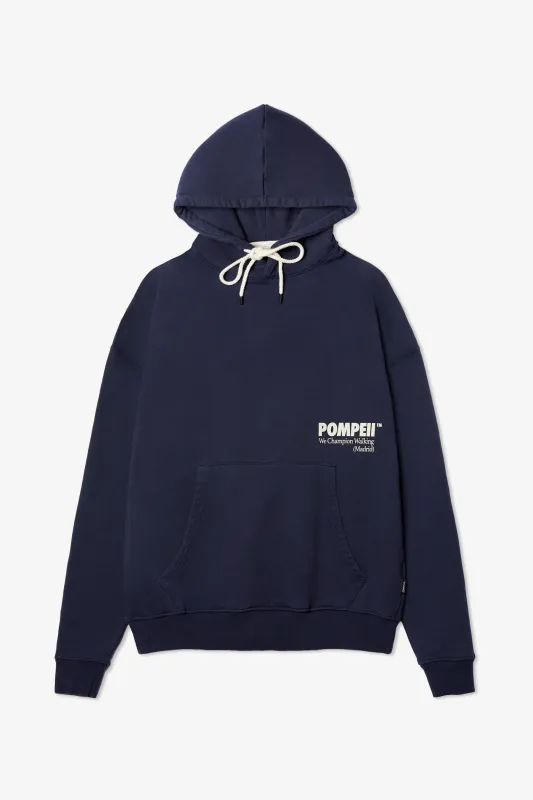 POMPEII NAVY REGULAR HOODIE sold by Pompeii