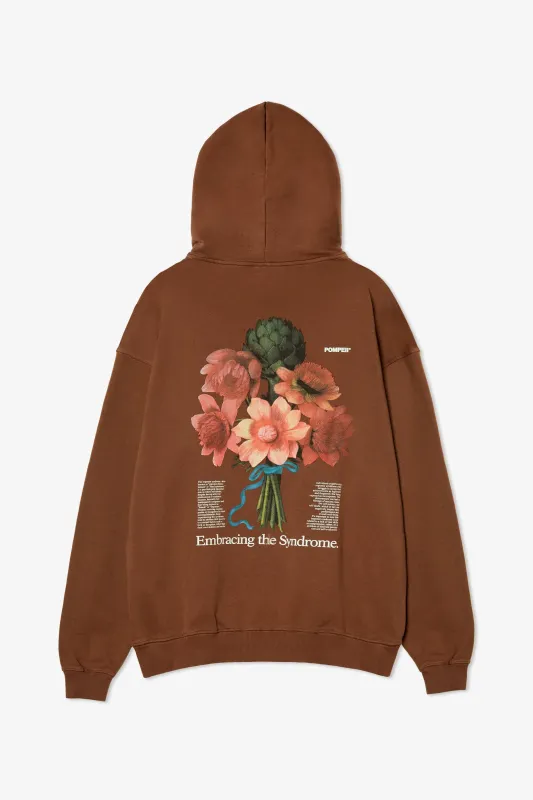 IMPOSTOR SYNDROME CHOCOLATE HOODIE sold by Pompeii