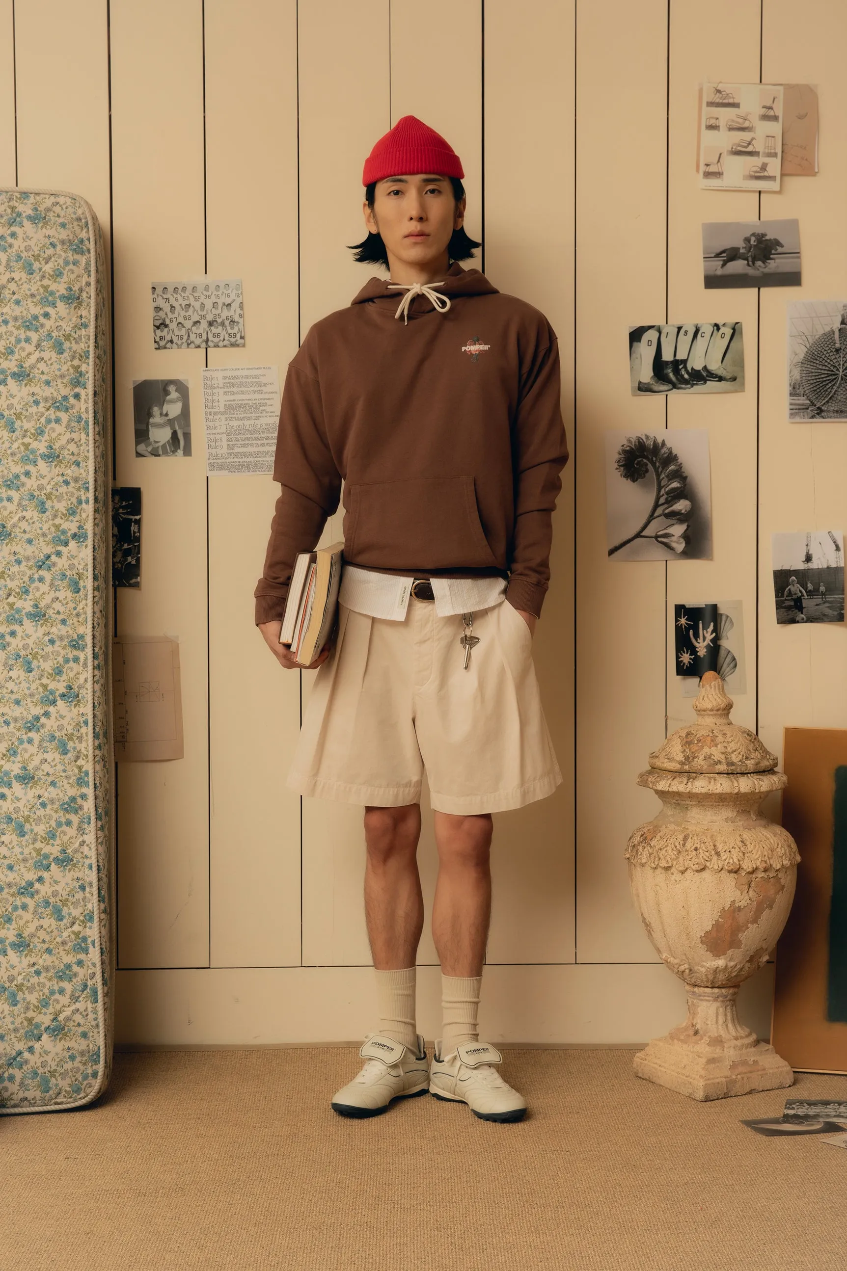 IMPOSTOR SYNDROME CHOCOLATE HOODIE sold by Pompeii product image thumbnail 5