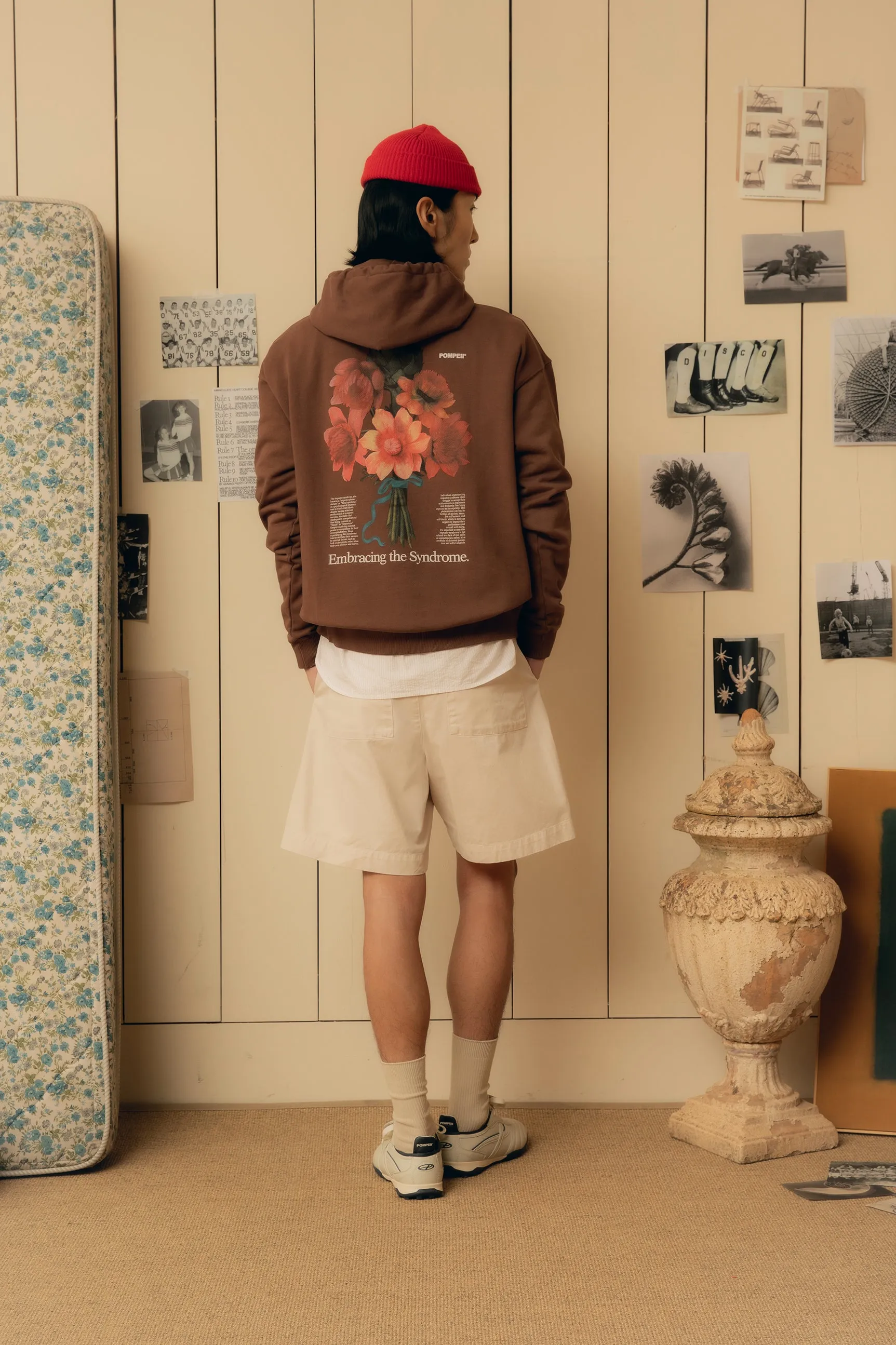 IMPOSTOR SYNDROME CHOCOLATE HOODIE sold by Pompeii product image thumbnail 2