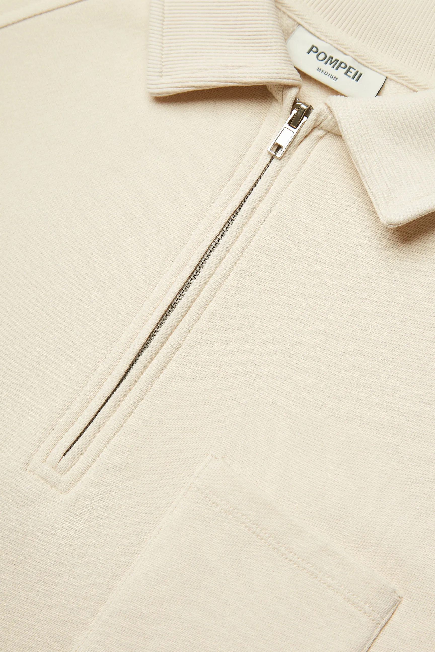 CREAM POCKET ZIPPER sold by Pompeii product image thumbnail 2