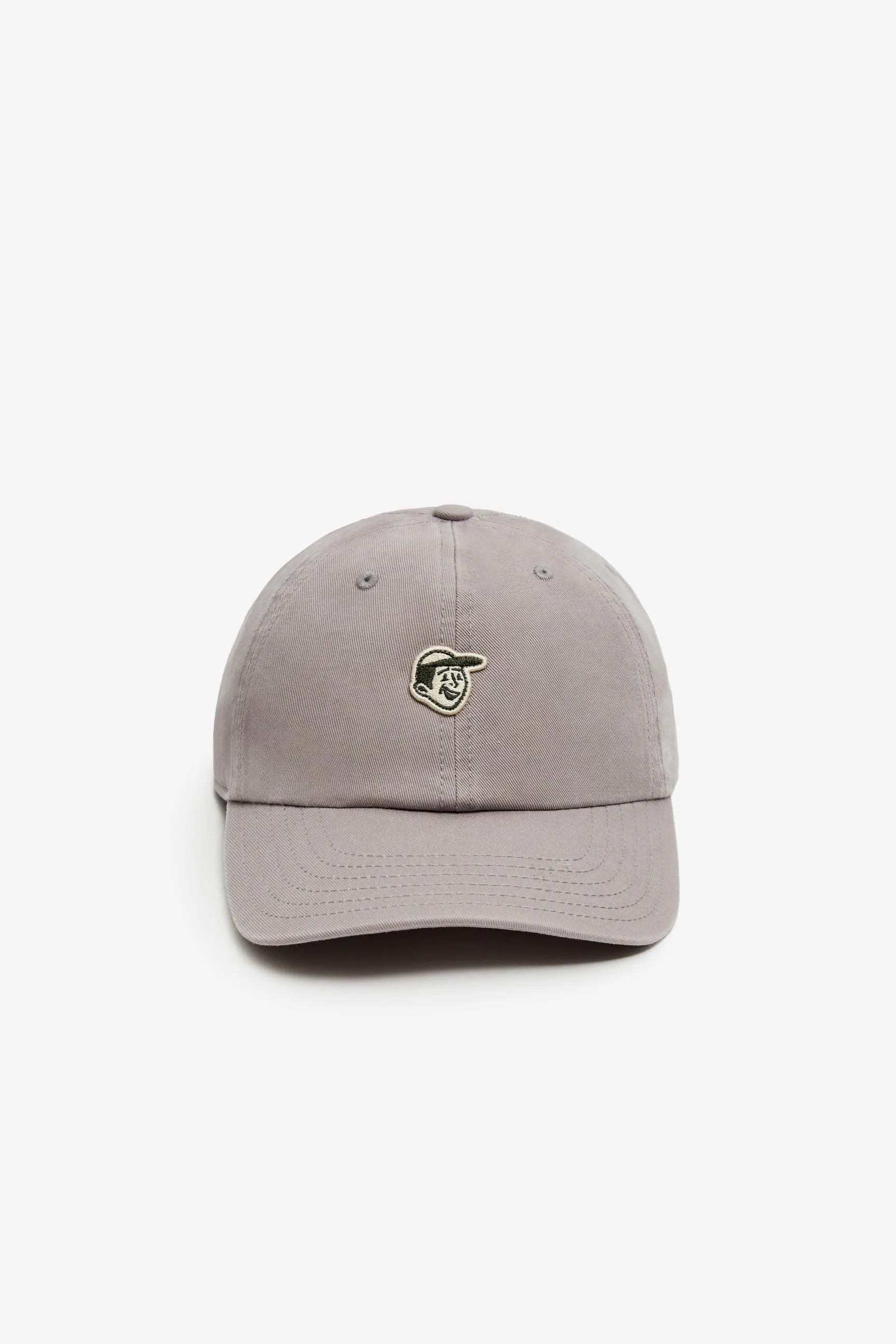EMILIO CHARCOAL GREY TWILL CAP sold by Pompeii