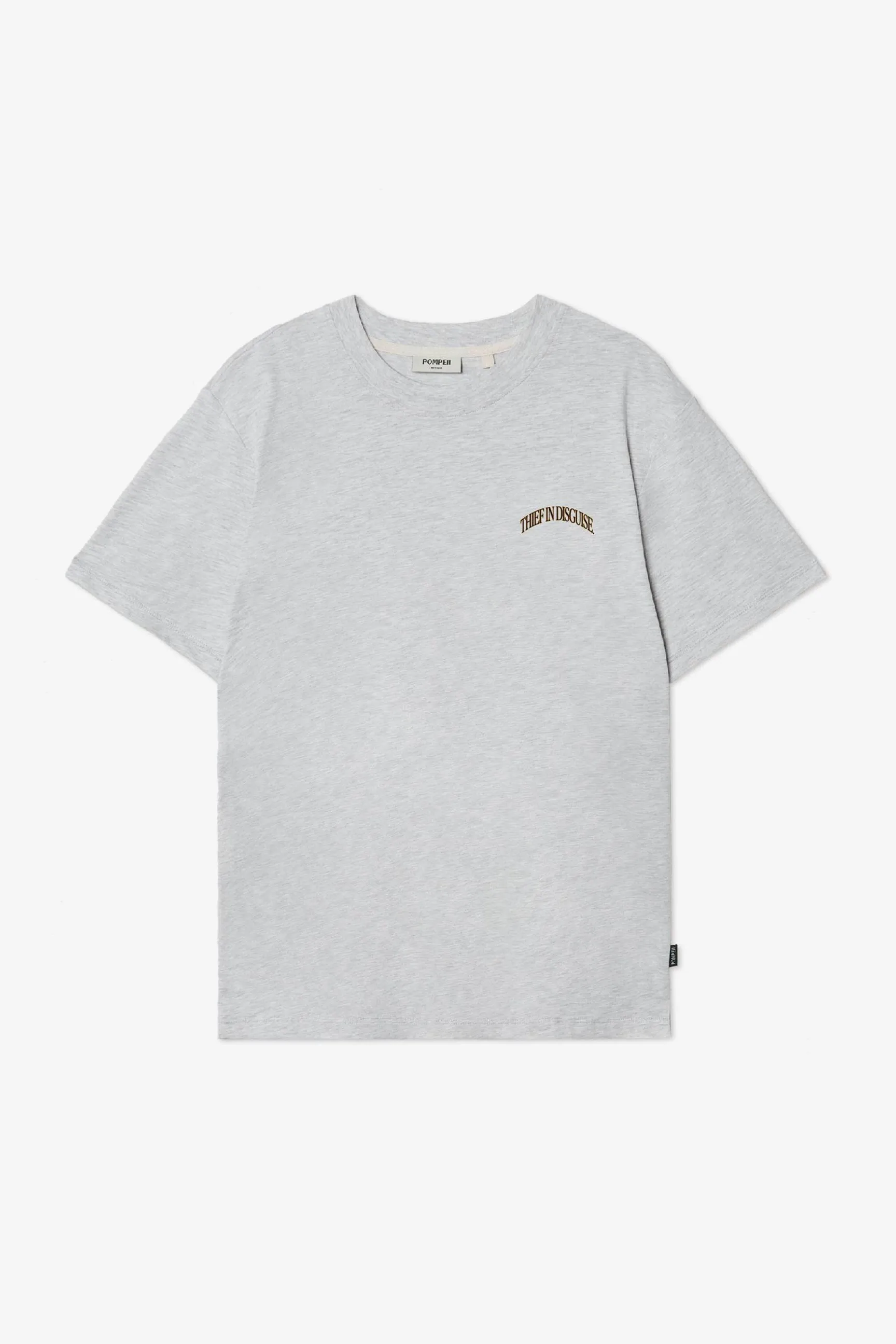 THIEF IN DISGUISE GREY MÉLANGE TEE sold by Pompeii product image thumbnail 2