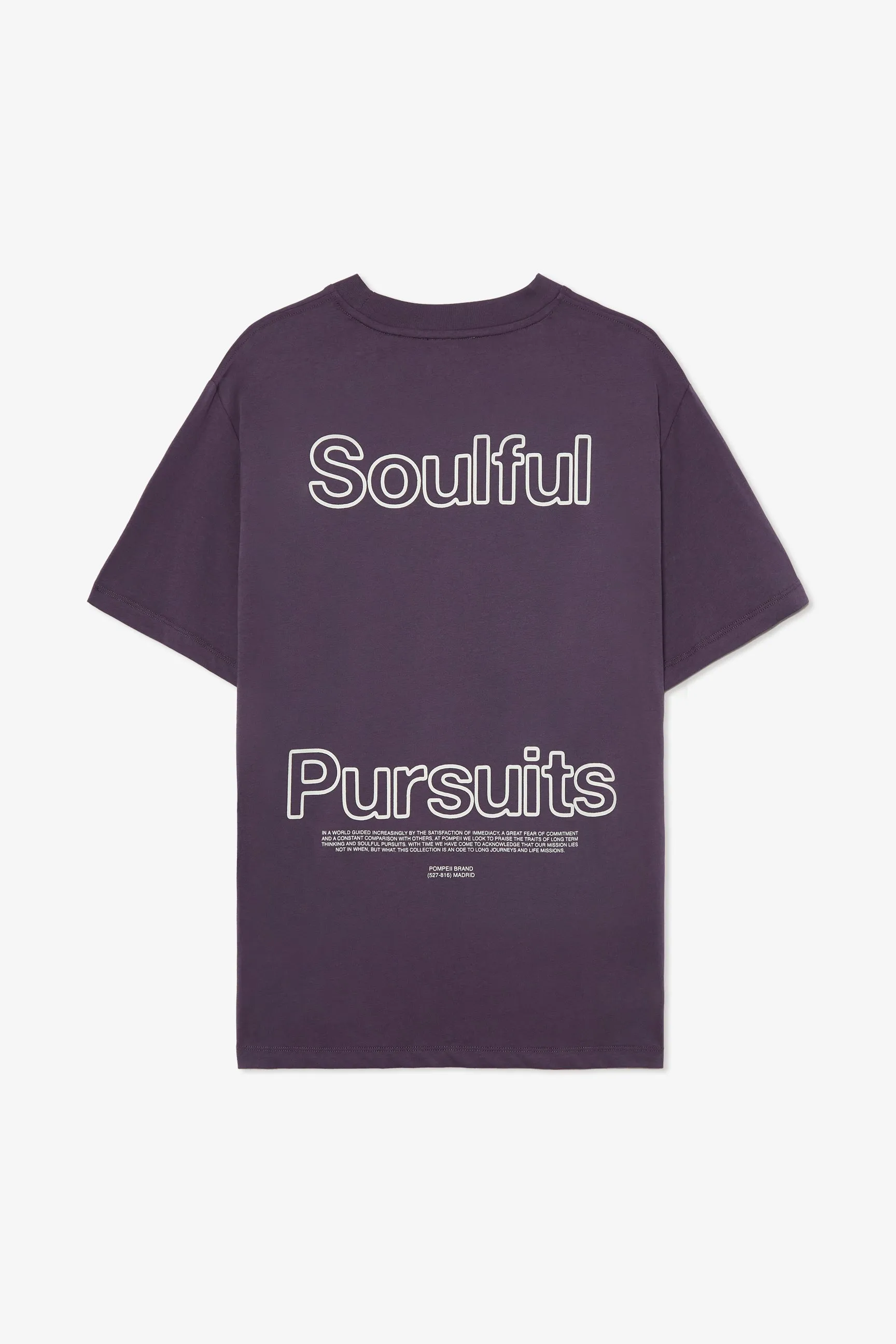 SOULFUL PURSUITS RAISIN TEE sold by Pompeii