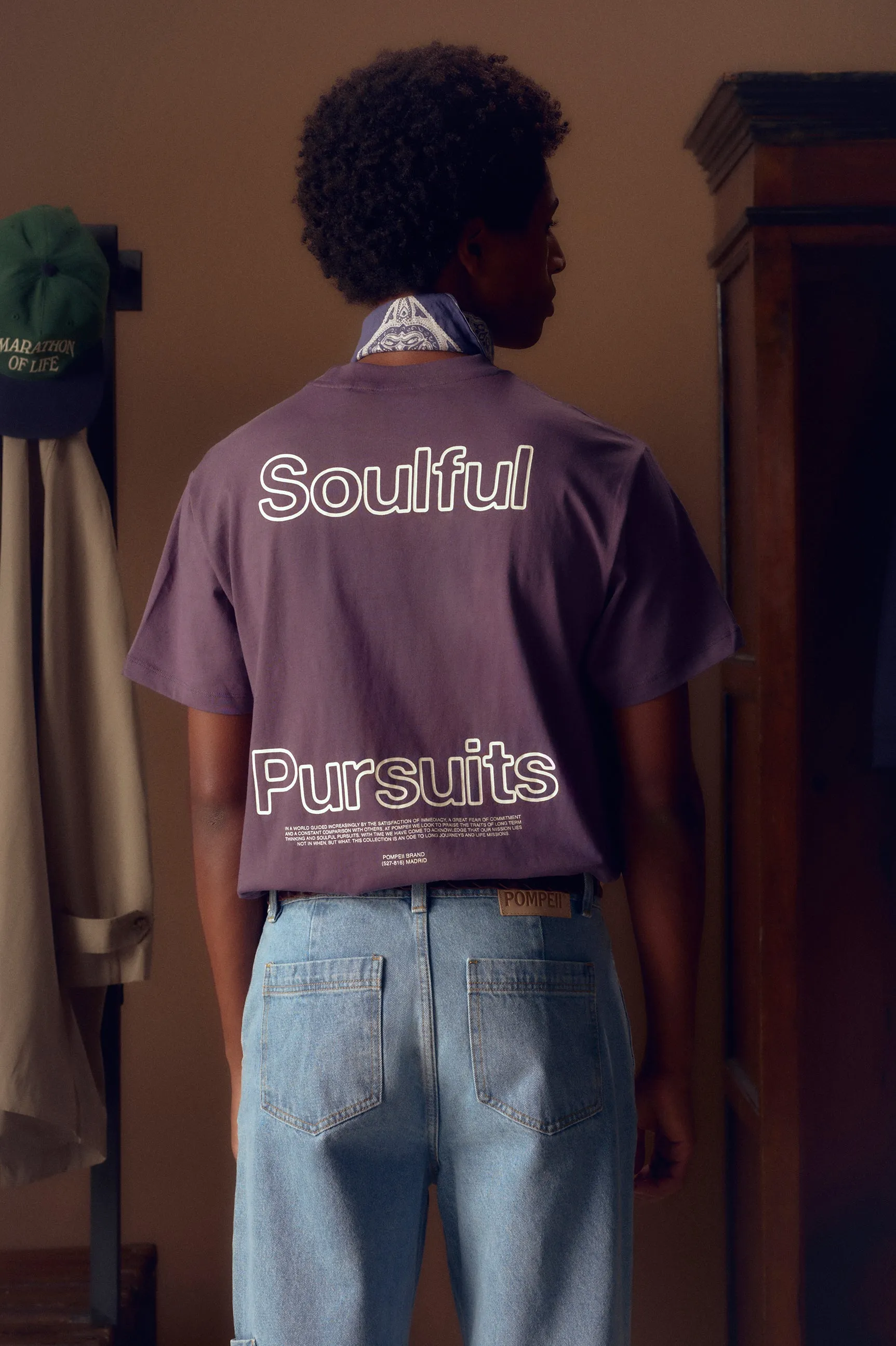 SOULFUL PURSUITS RAISIN TEE sold by Pompeii product image thumbnail 2