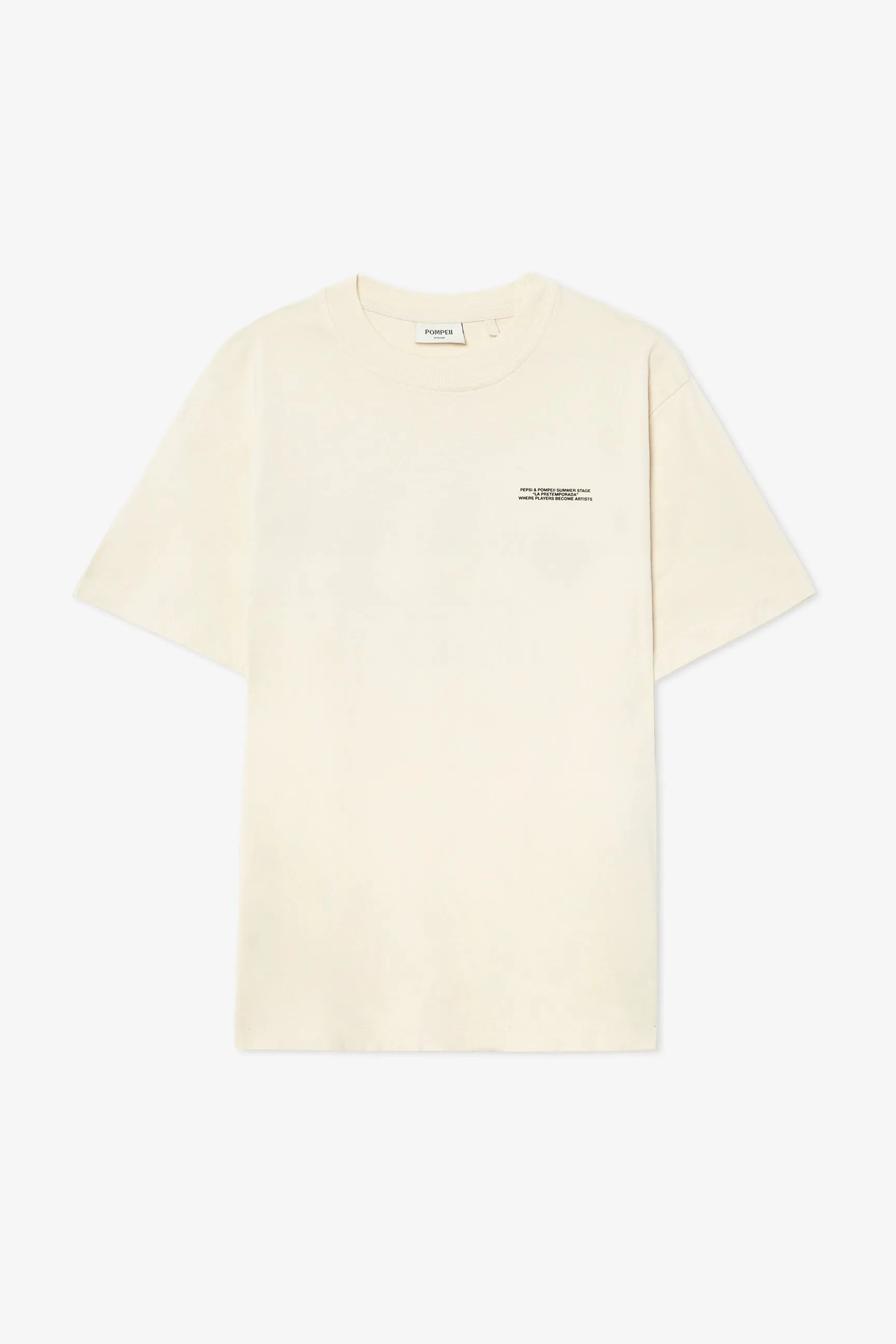 ESSENTIALS CREAM TEE sold by Pompeii product image thumbnail 3