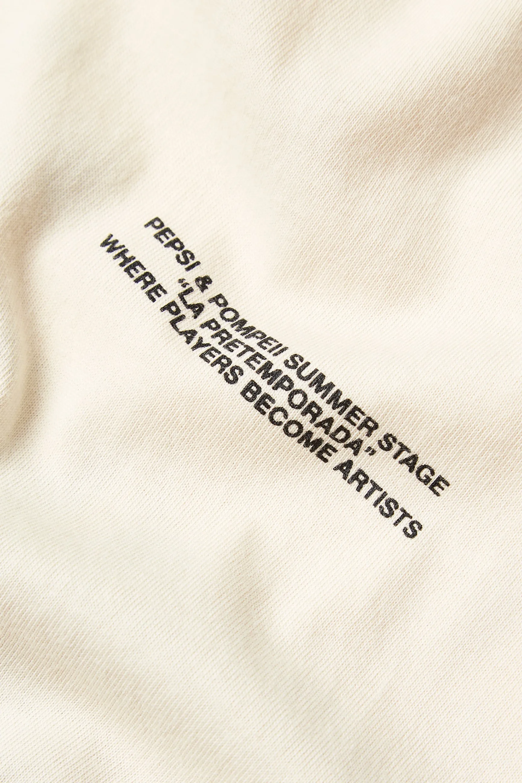 ESSENTIALS CREAM TEE sold by Pompeii product image thumbnail 4