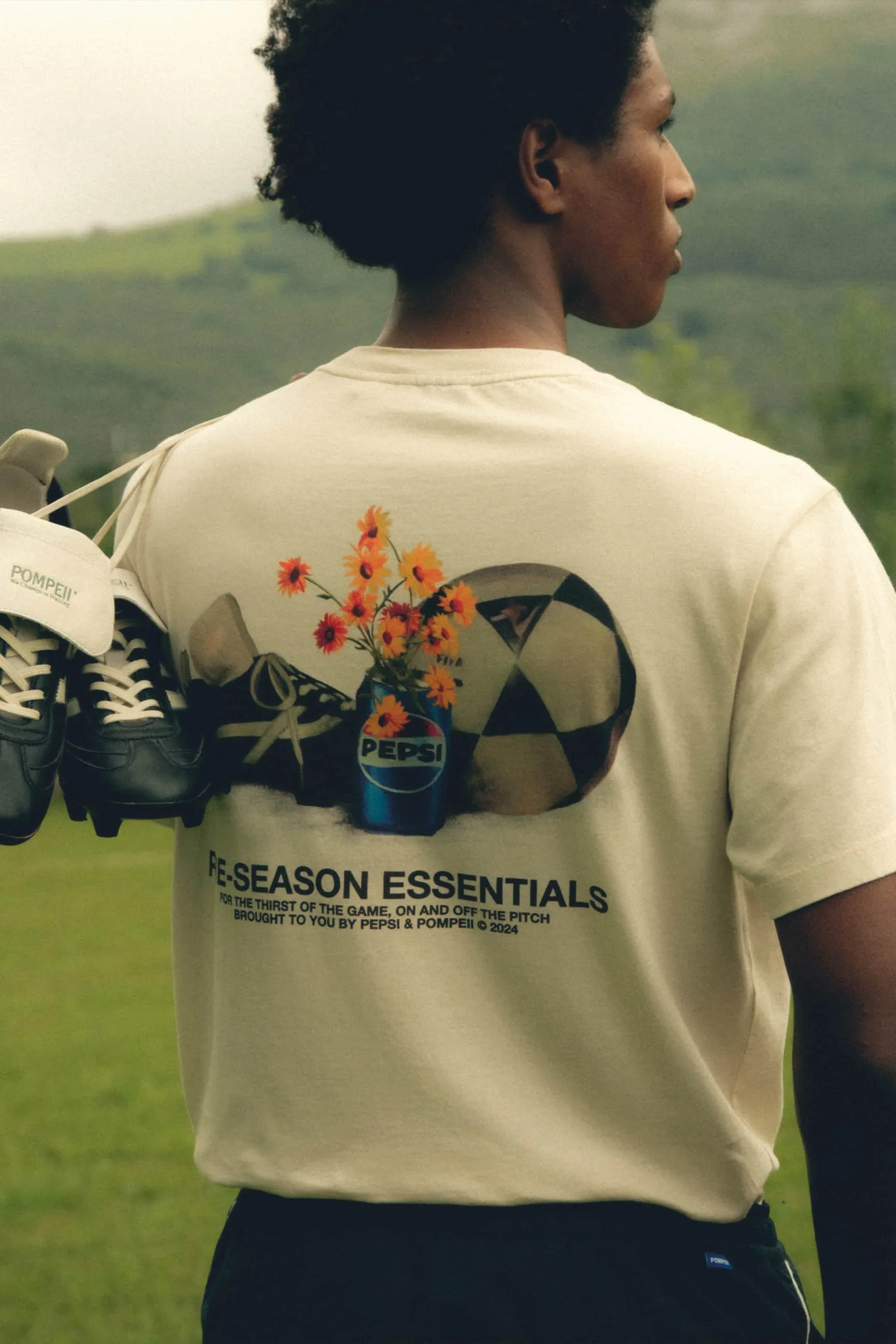 ESSENTIALS CREAM TEE sold by Pompeii product image thumbnail 2