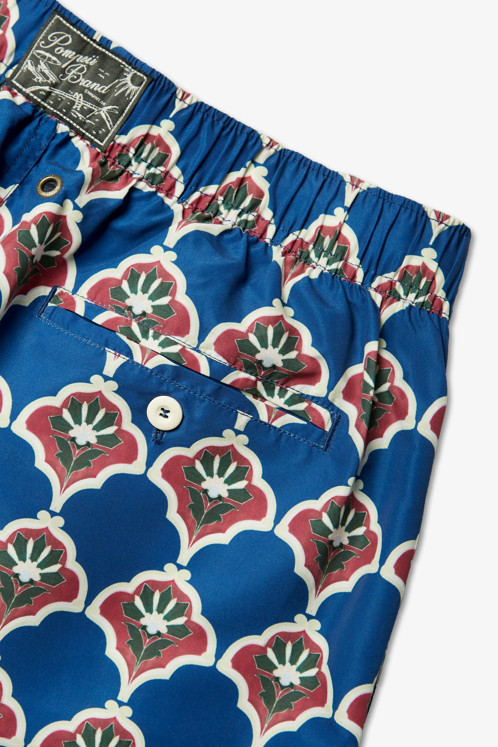 HANDPAINTED KLEIN TILE SWIM TRUNKS sold by Pompeii product image thumbnail 3