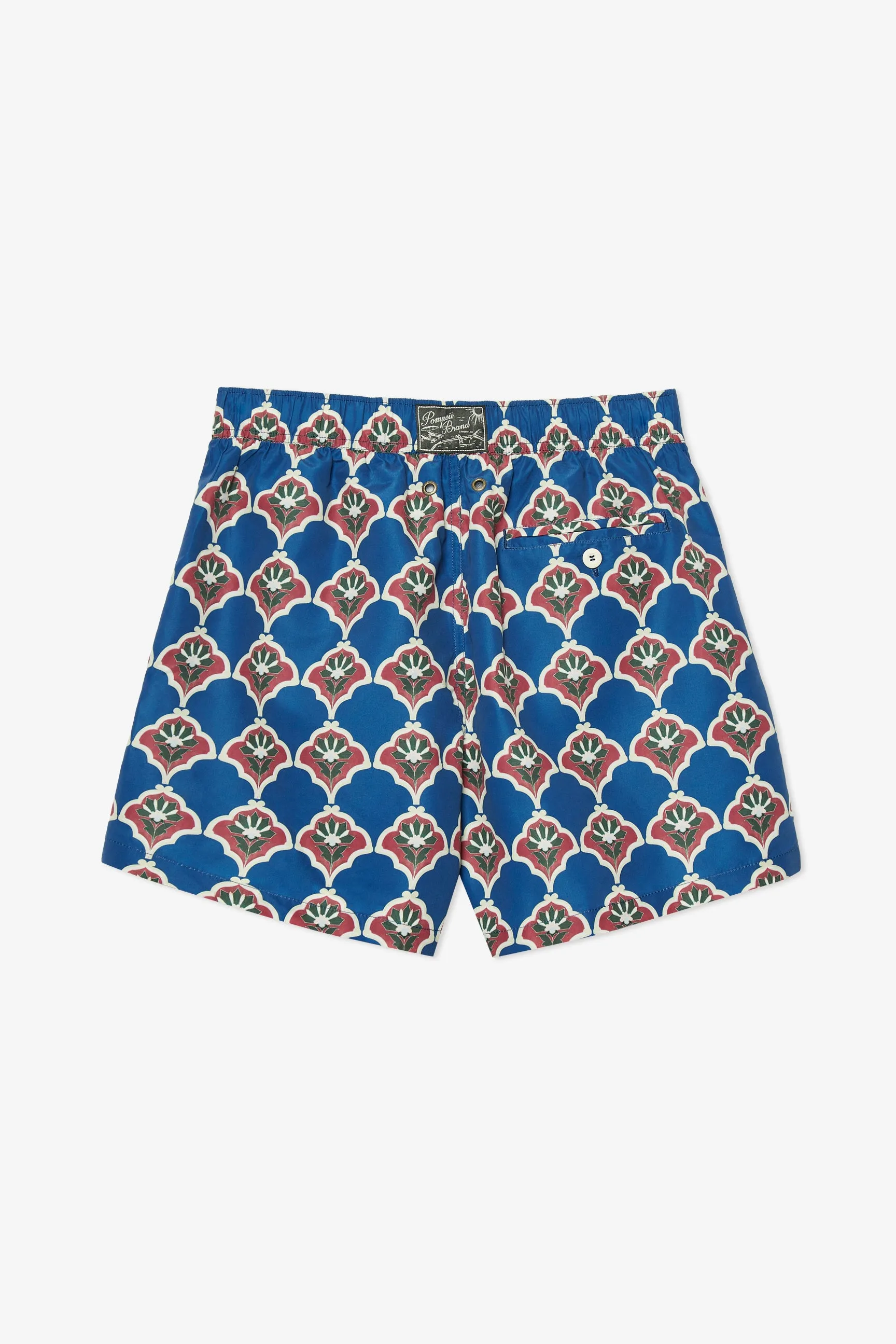 HANDPAINTED KLEIN TILE SWIM TRUNKS sold by Pompeii product image thumbnail 2