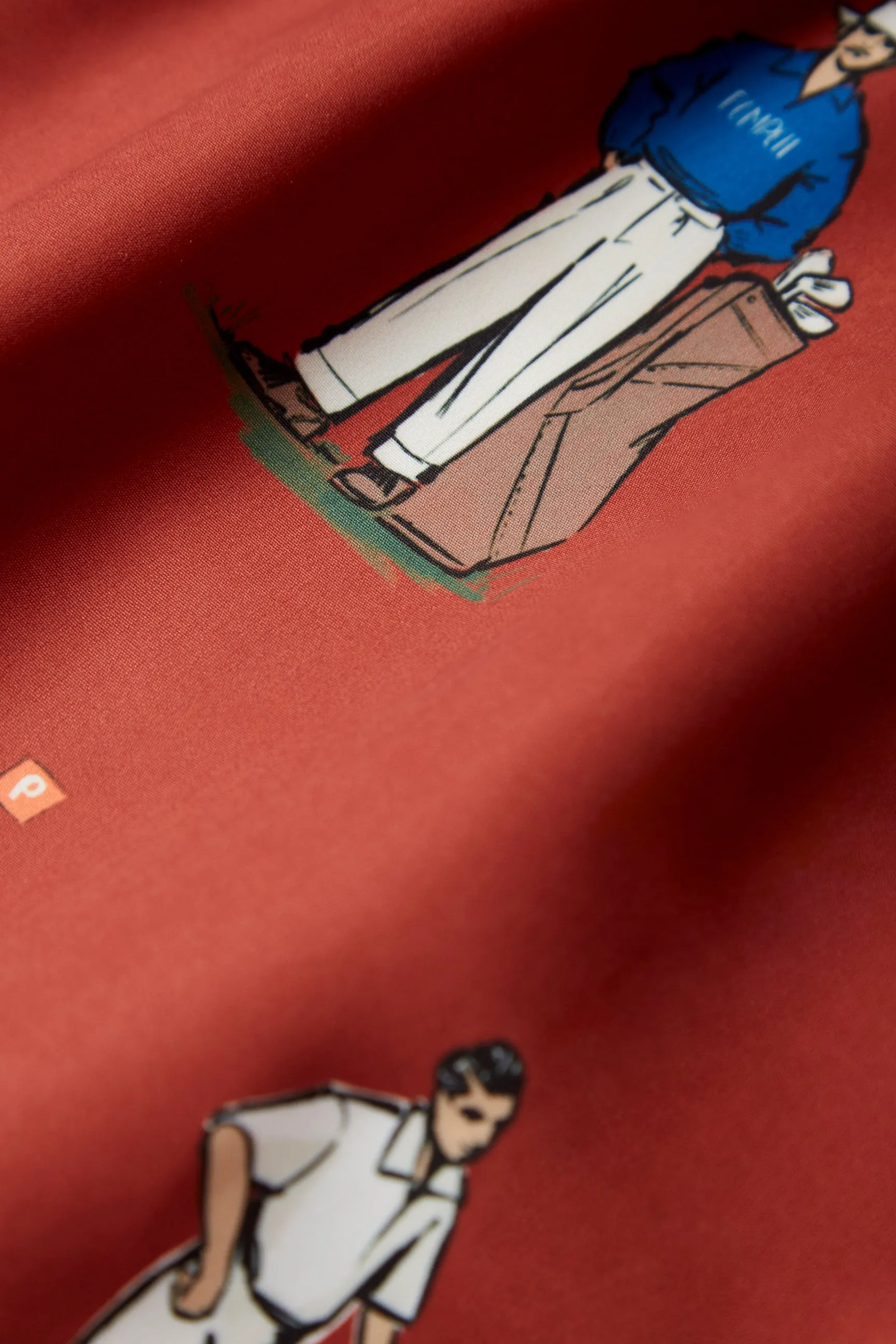 GOLF RUBY RED SWIM TRUNKS sold by Pompeii product image thumbnail 4