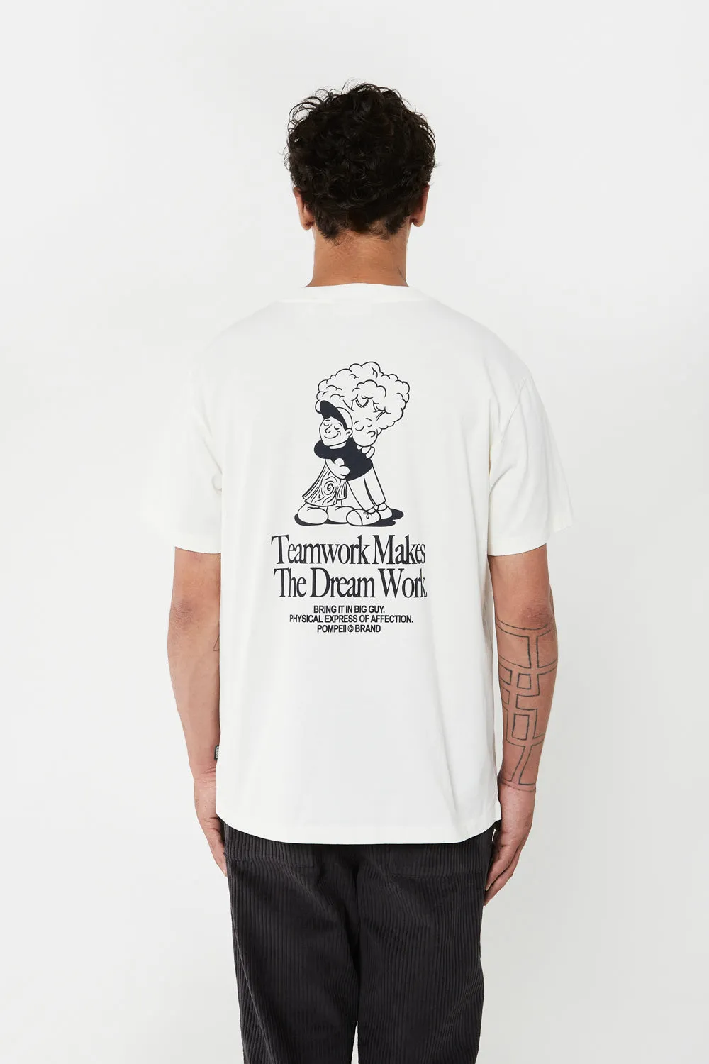 TEAMWORK GRAPHIC TEE sold by Pompeii product image thumbnail 3