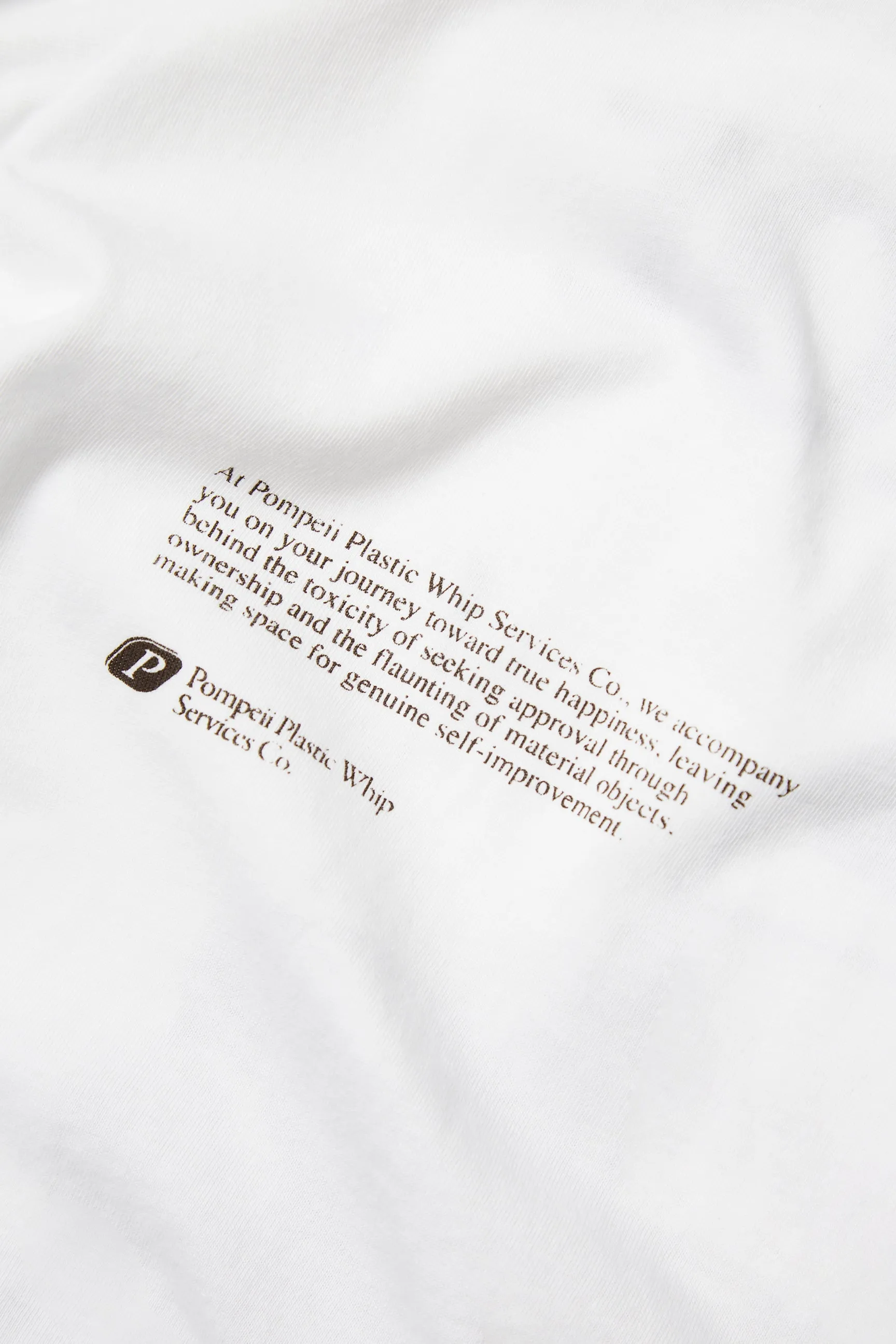 AUTOPILOT WHITE TEE sold by Pompeii product image thumbnail 3