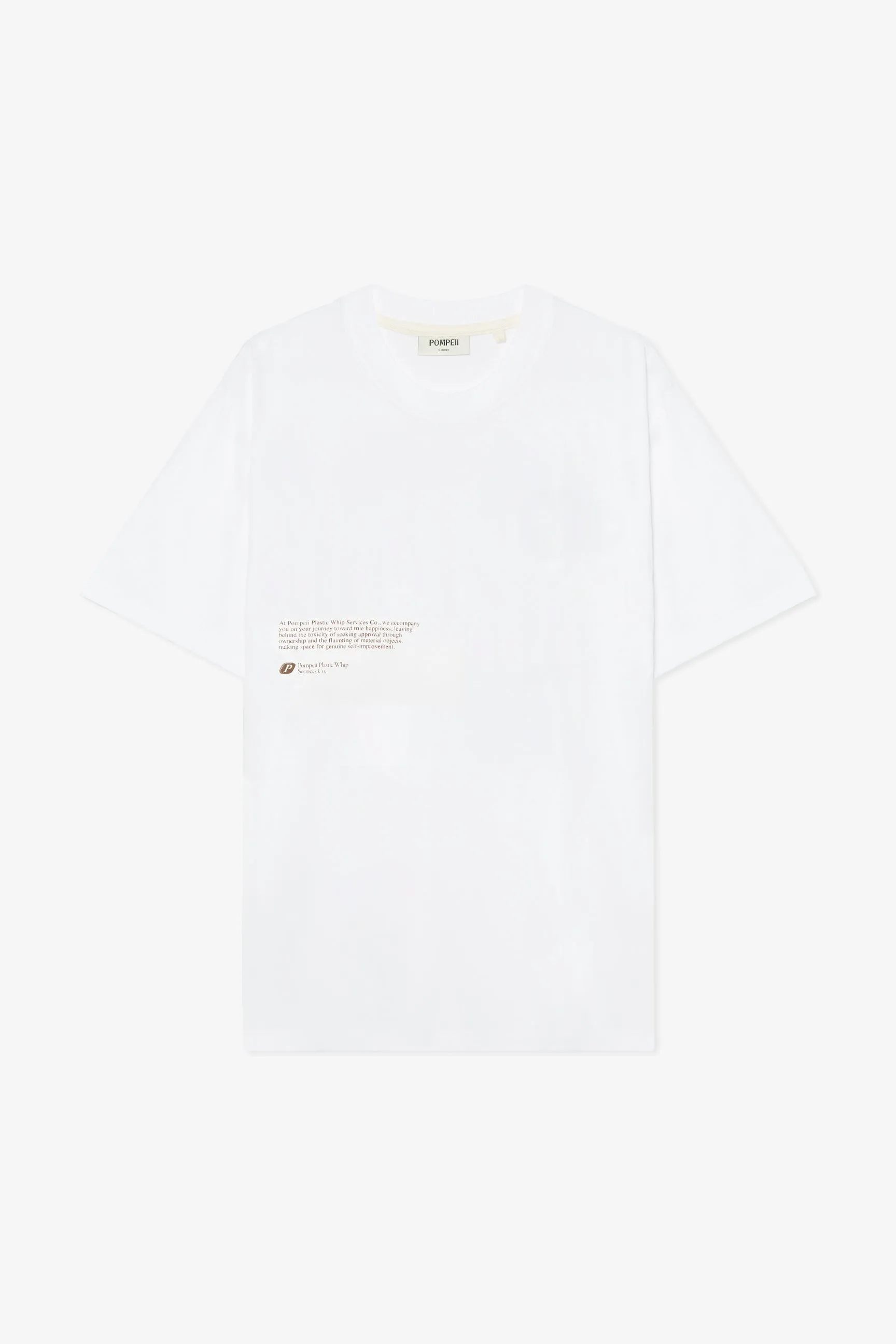 AUTOPILOT WHITE TEE sold by Pompeii product image thumbnail 2