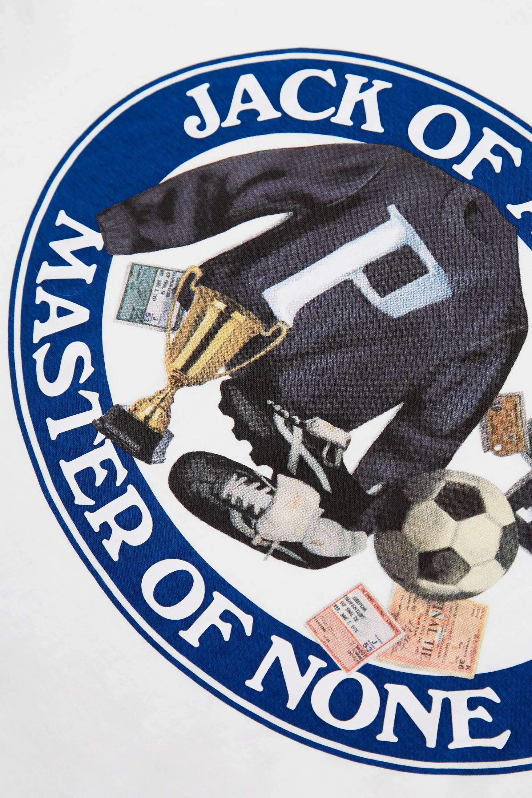 JACK OF ALL TRADES WHITE TEE sold by Pompeii product image thumbnail 4