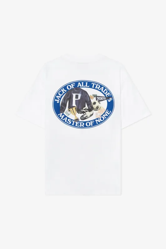 JACK OF ALL TRADES WHITE TEE sold by Pompeii