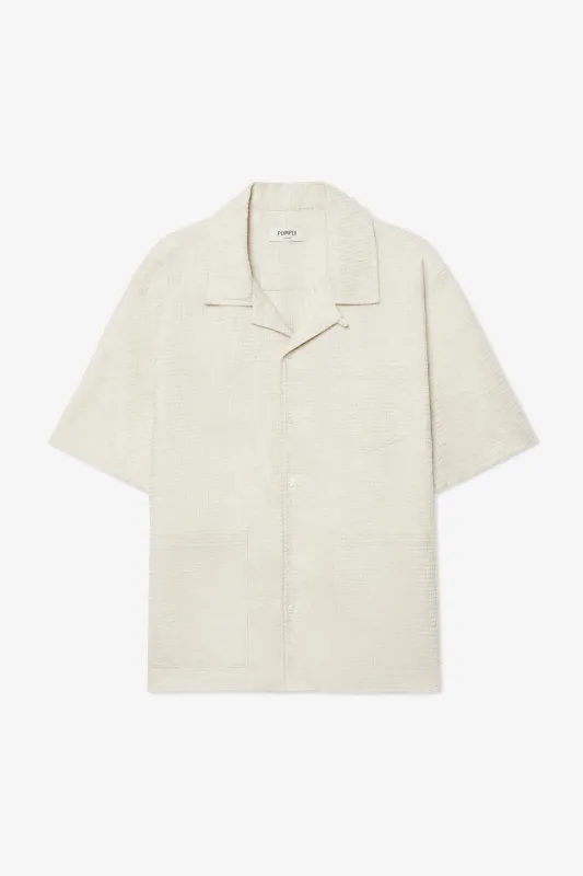 GUAYABERA BEIGE SHIRT sold by Pompeii