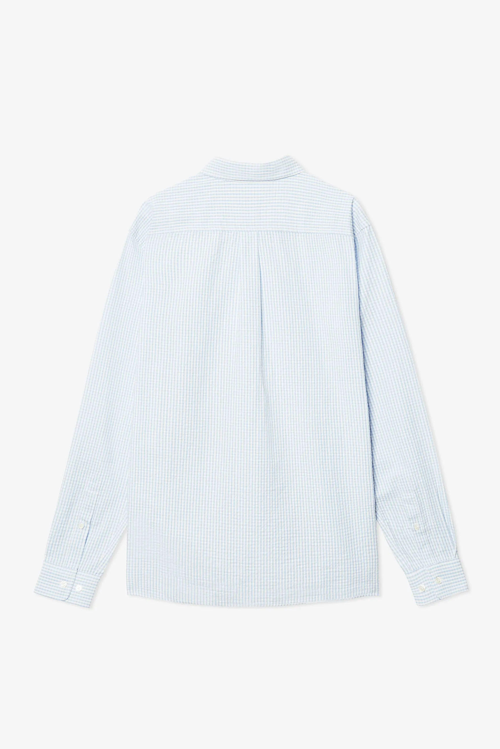 CHECKED LIGHT BLUE SHIRT sold by Pompeii product image thumbnail 2