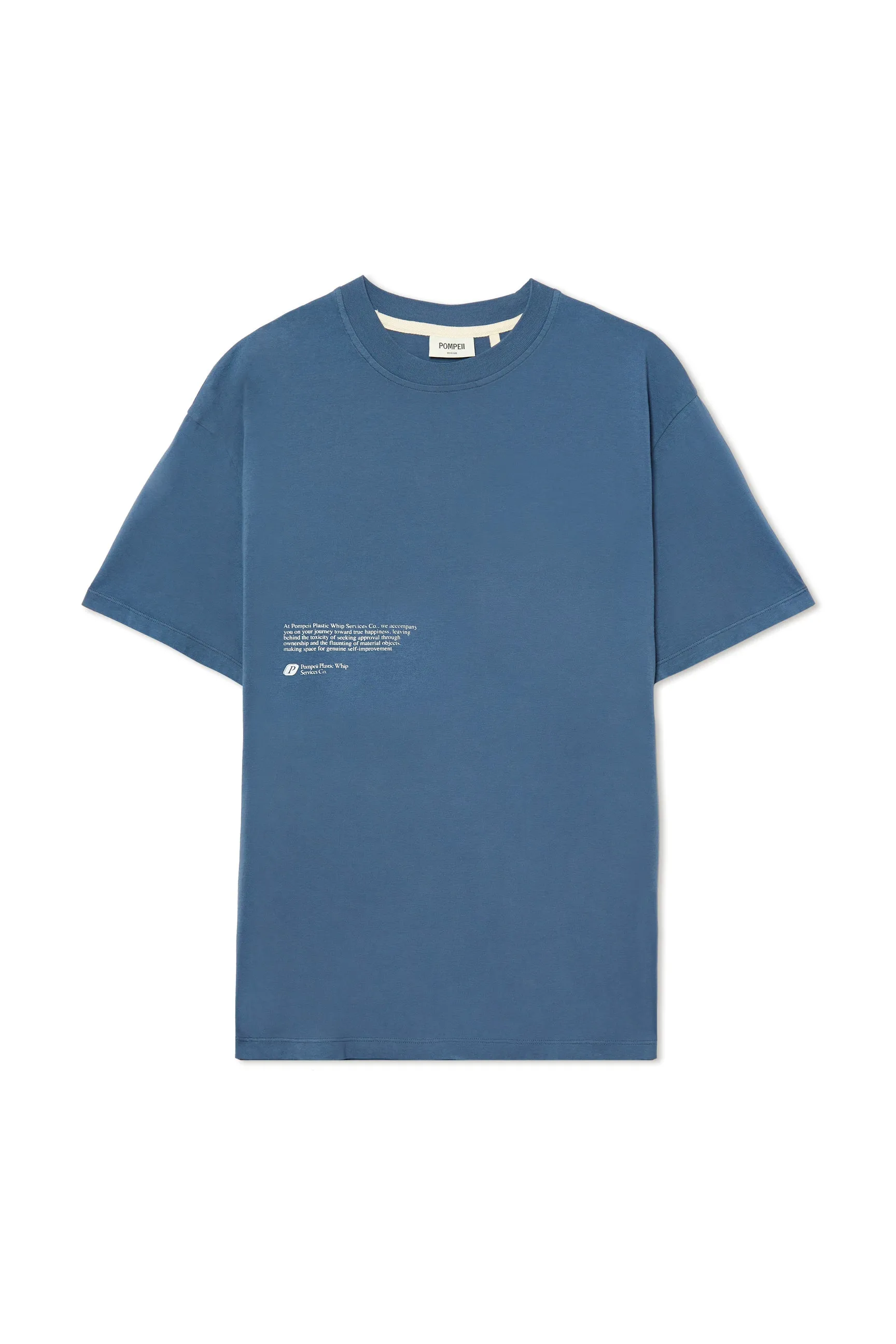 AUTOPILOT STEEL BLUE TEE sold by Pompeii product image thumbnail 2