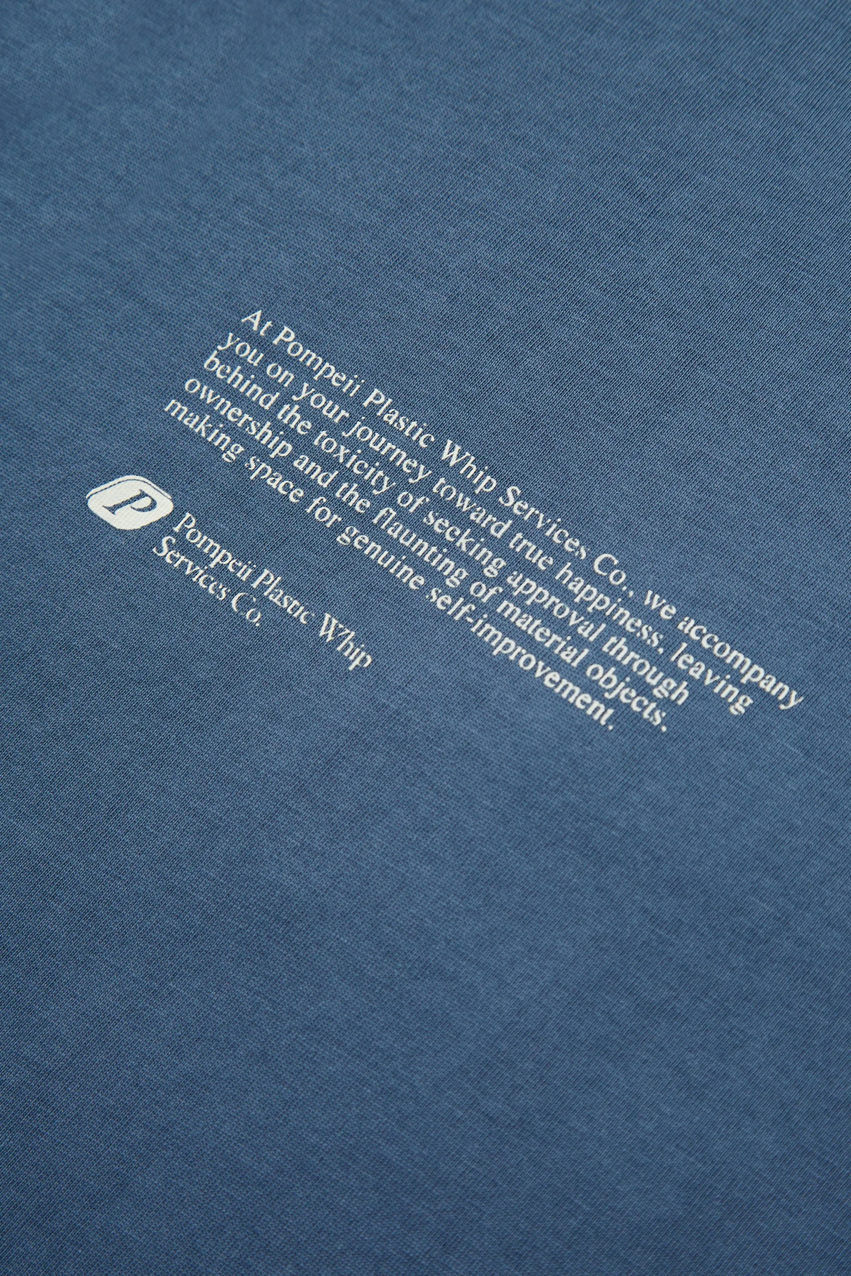 AUTOPILOT STEEL BLUE TEE sold by Pompeii product image thumbnail 4