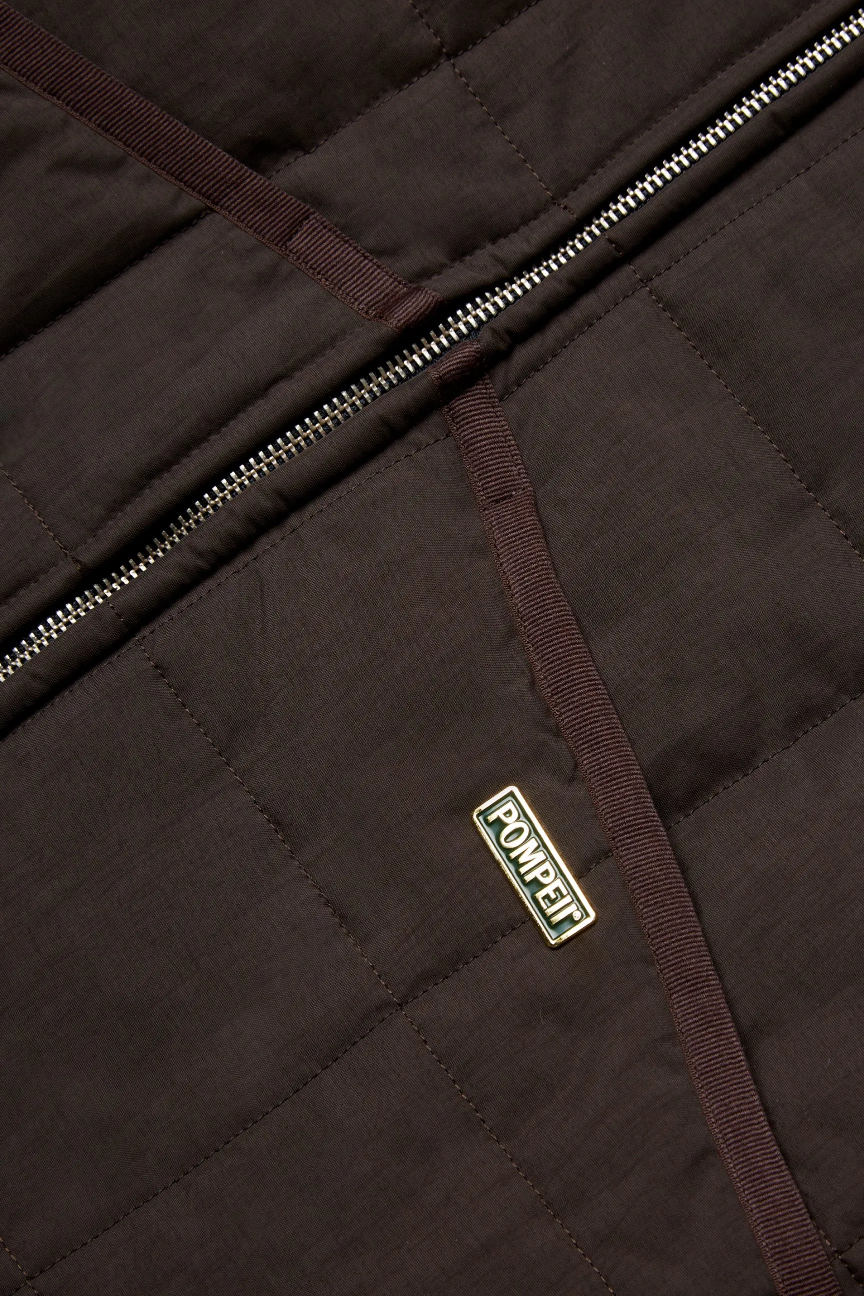 COFFEE PADDED JACKET sold by Pompeii product image thumbnail 5