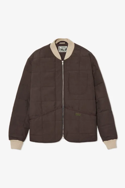 COFFEE PADDED JACKET sold by Pompeii