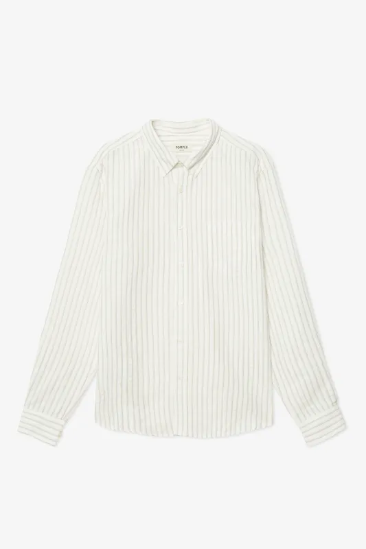 MICRO STRIPES COTTON SHIRT sold by Pompeii