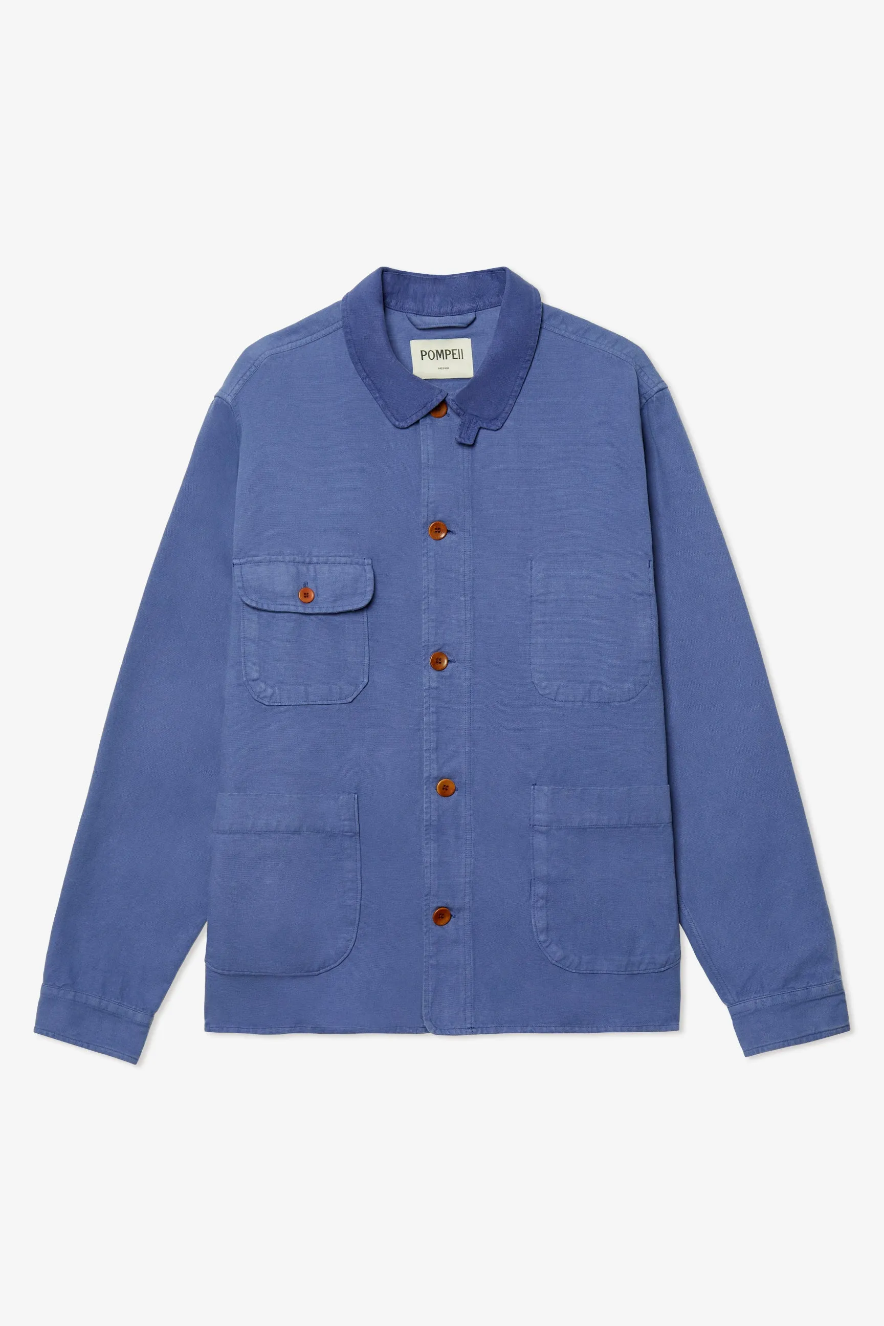 INDIGO CANVAS CHORE JACKET sold by Pompeii